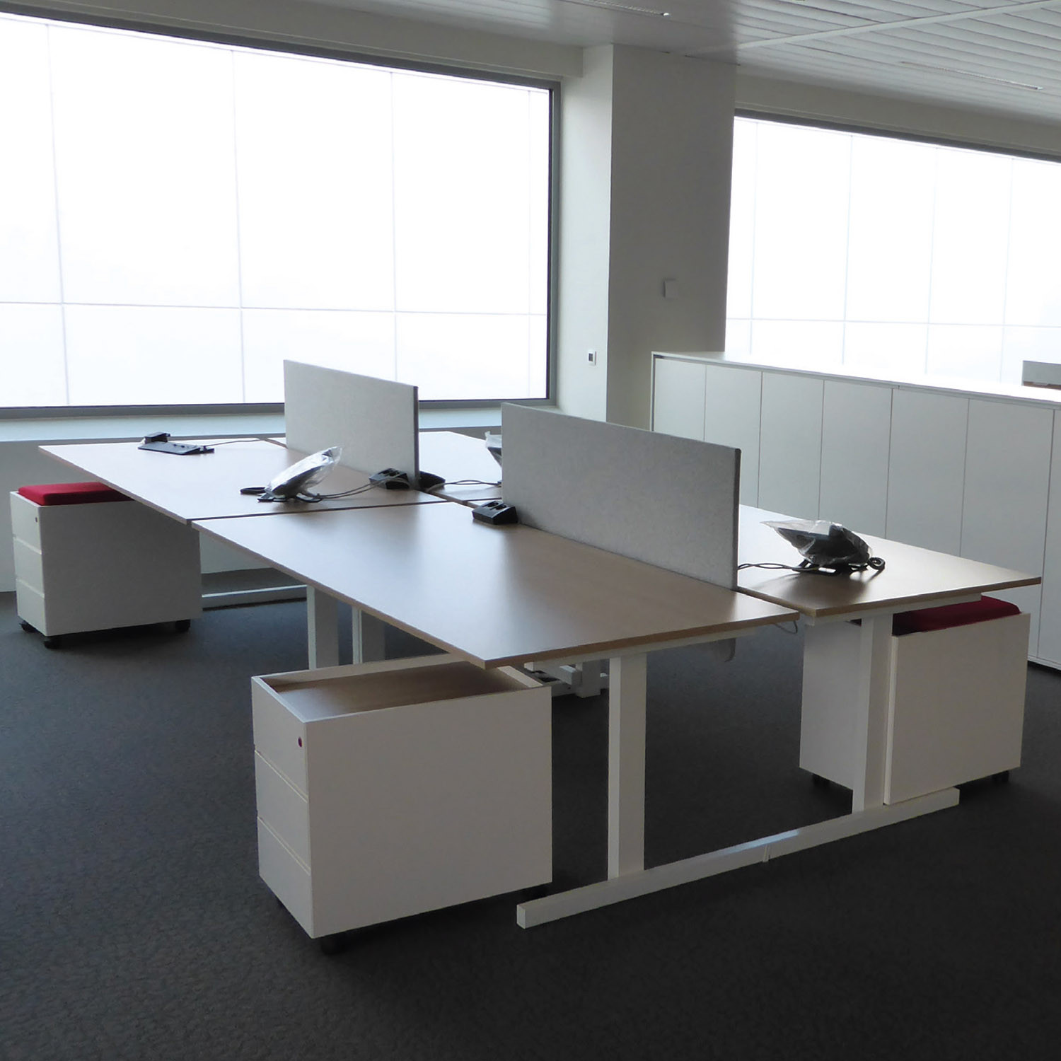 Grid Office Bench Desks