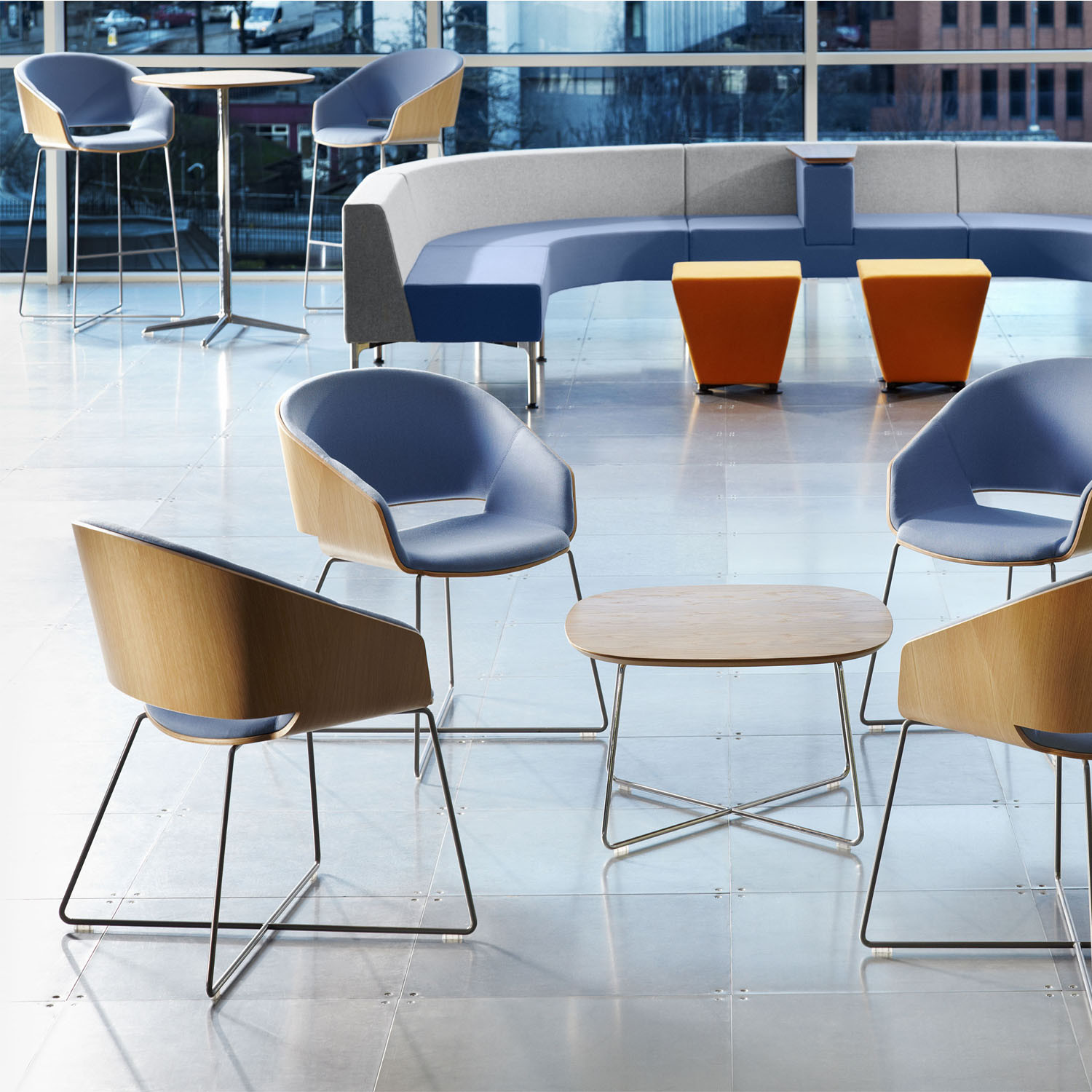Halo Lounge Armchairs