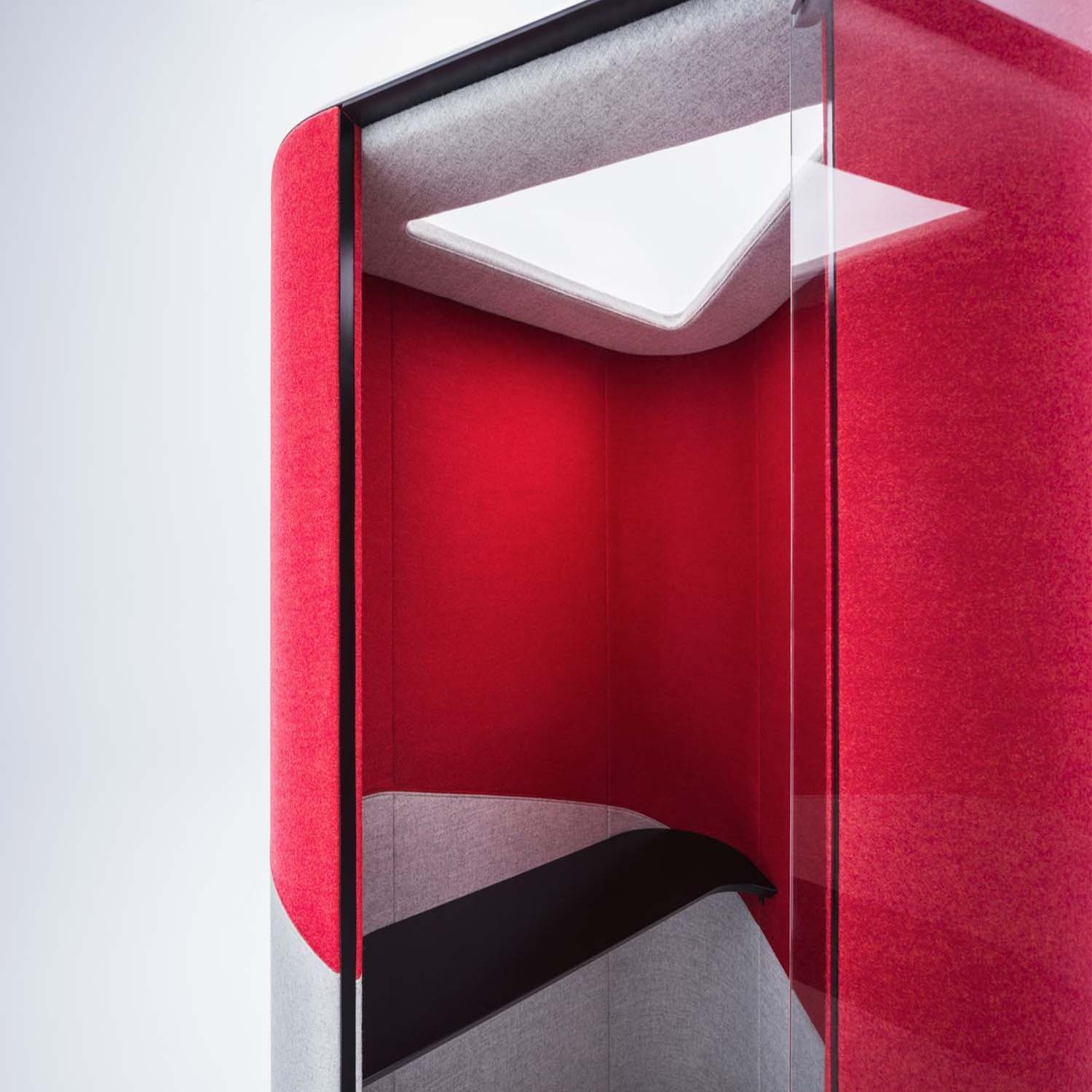Hana Acoustic Phone Booth Interior Close-up