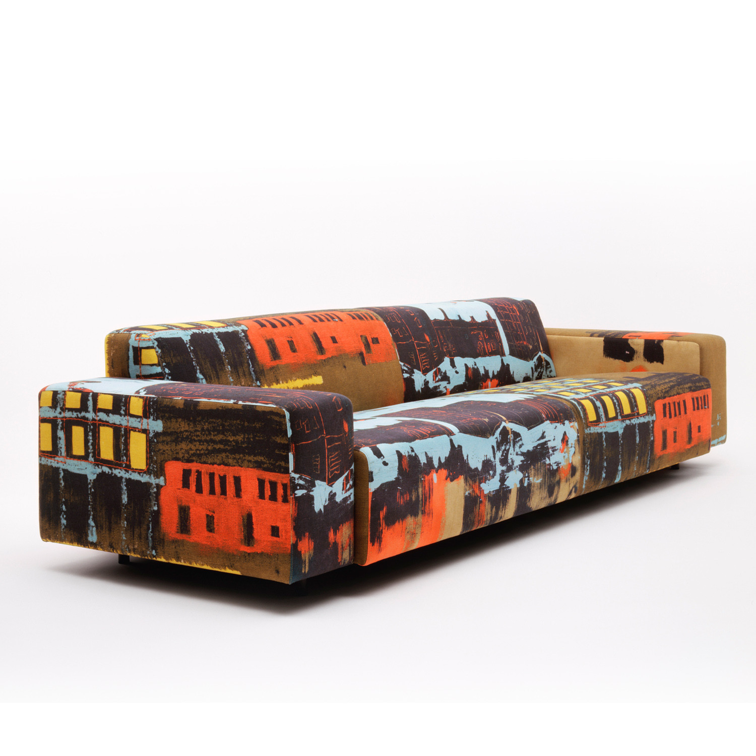 HM17 Sofa is available in a wide range of fabrics and leathers