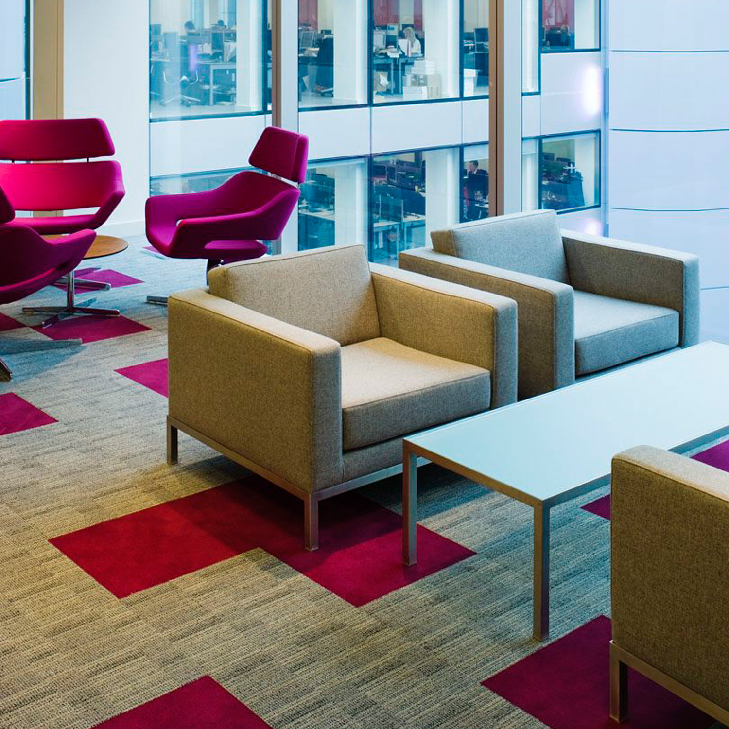 HM26 Upholstered Armchairs