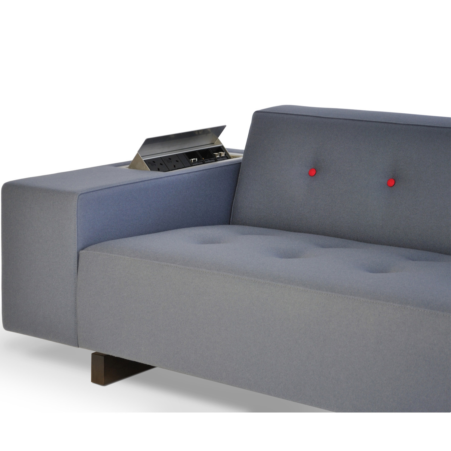 HM46 Seating - armrest with power data detail