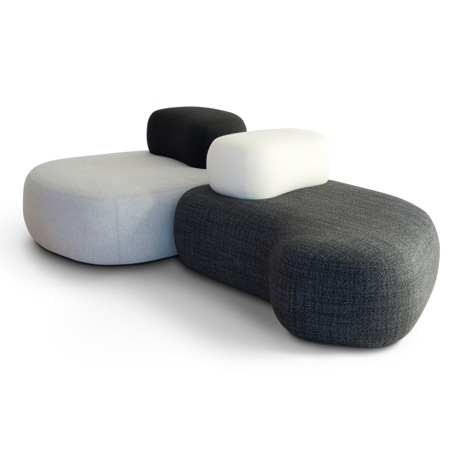 HM63 Organic Pebble Seating