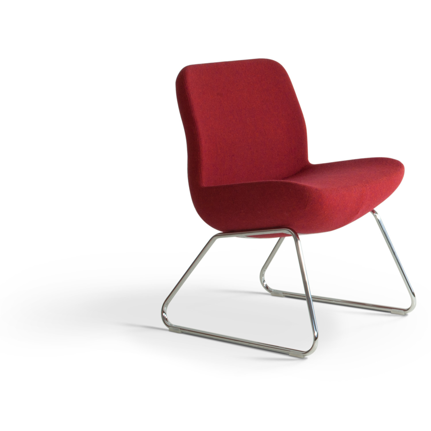HM82 Medium Back Chair Sled Base