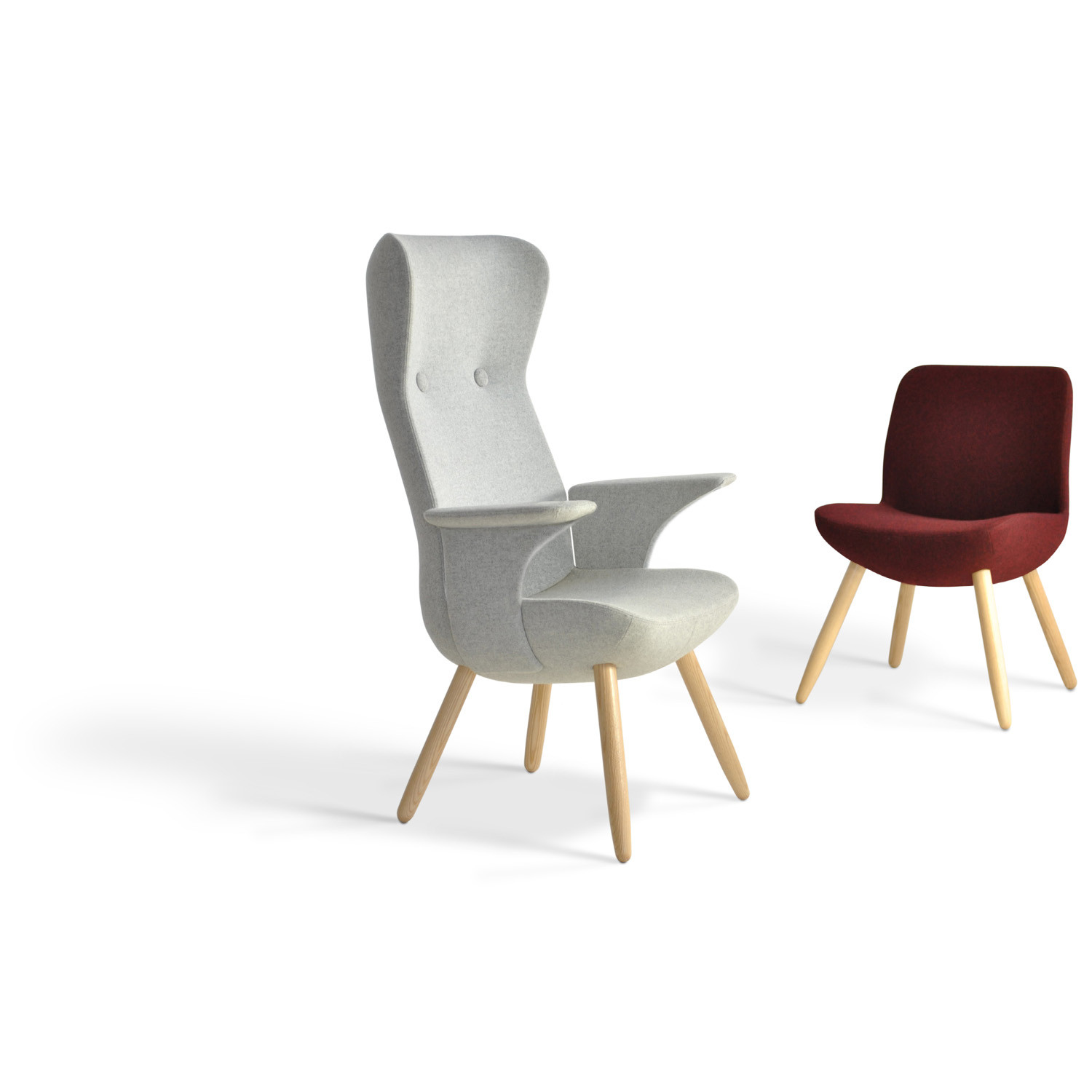 HM82 4-Legged Chairs