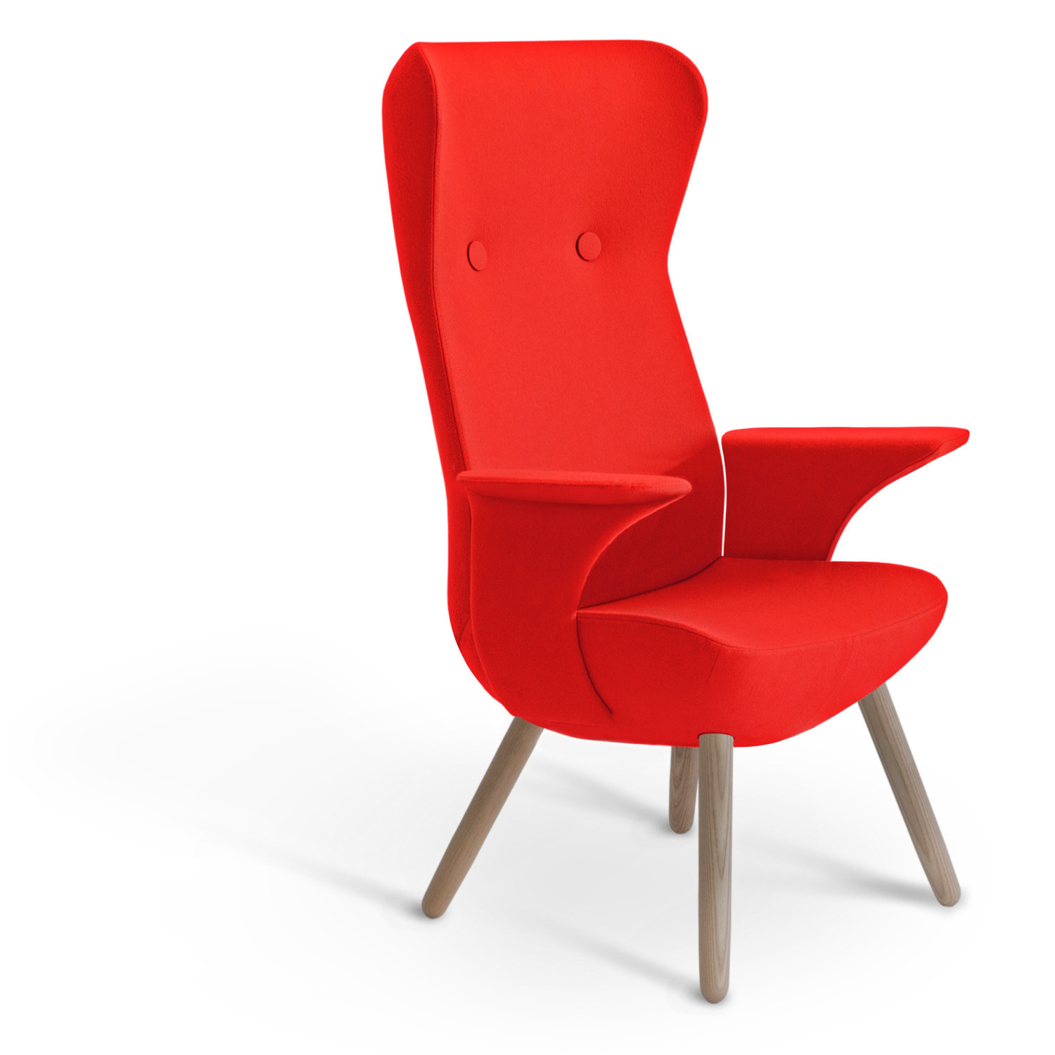 HM82 4-Legged High Back Armchair