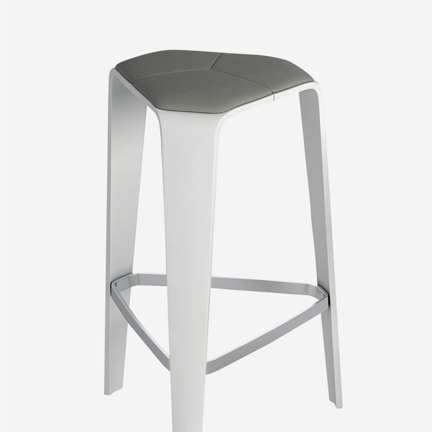 Hoc Bar Height Stool with Seat Liner