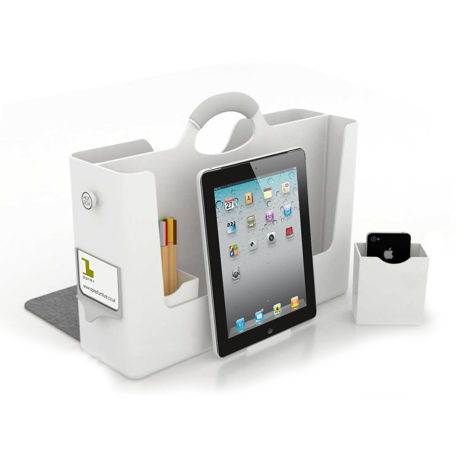 HB Two Portable Office Storage Carry Case