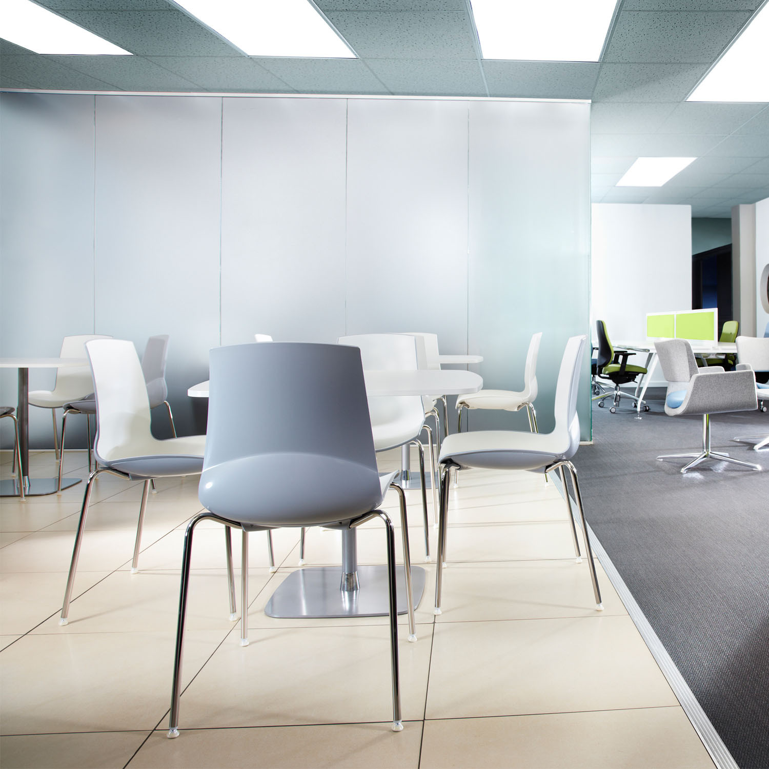 Ice Canteen Seating by Connection UK
