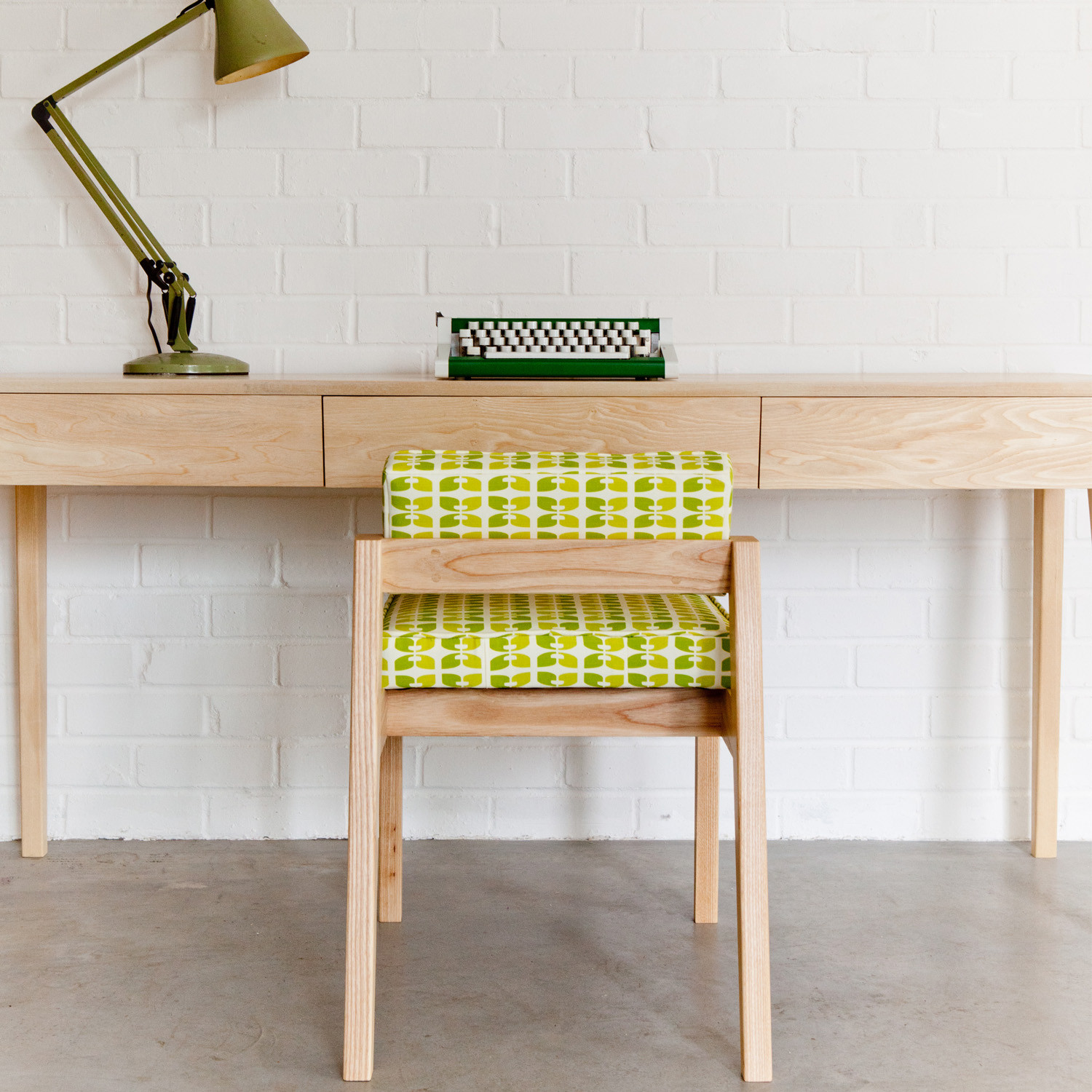 Bark Furiture Beacon Desk Chair and Desk