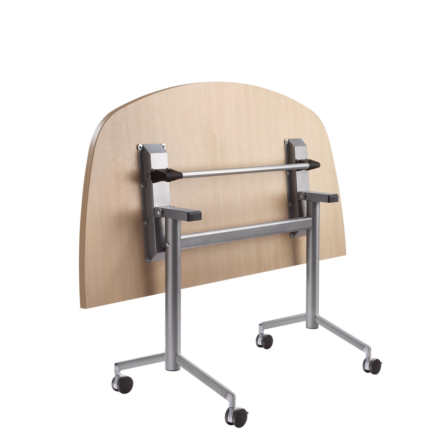 IS D-Shaped Flip Top Table
