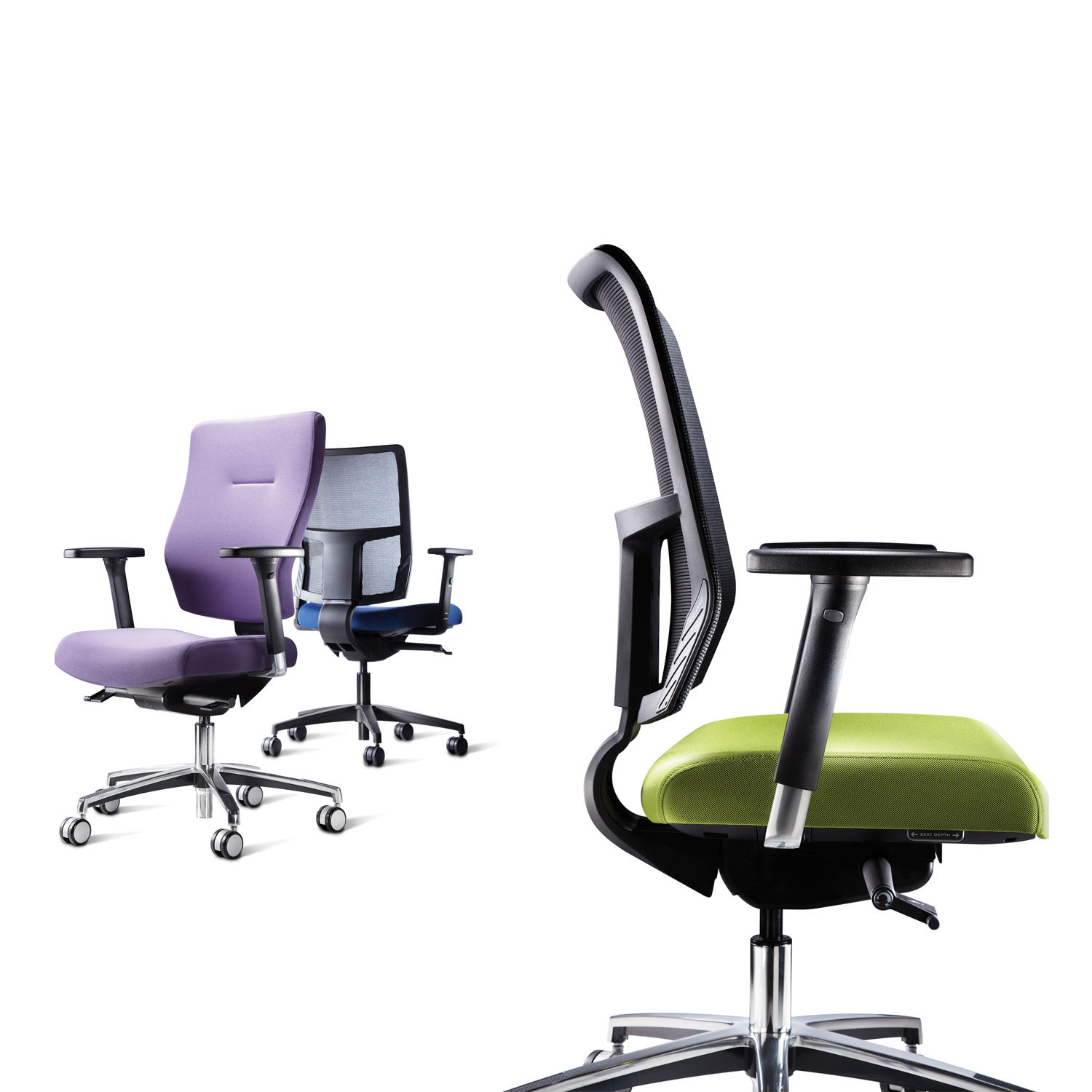 IS Task Chairs by Roger Webb Associates