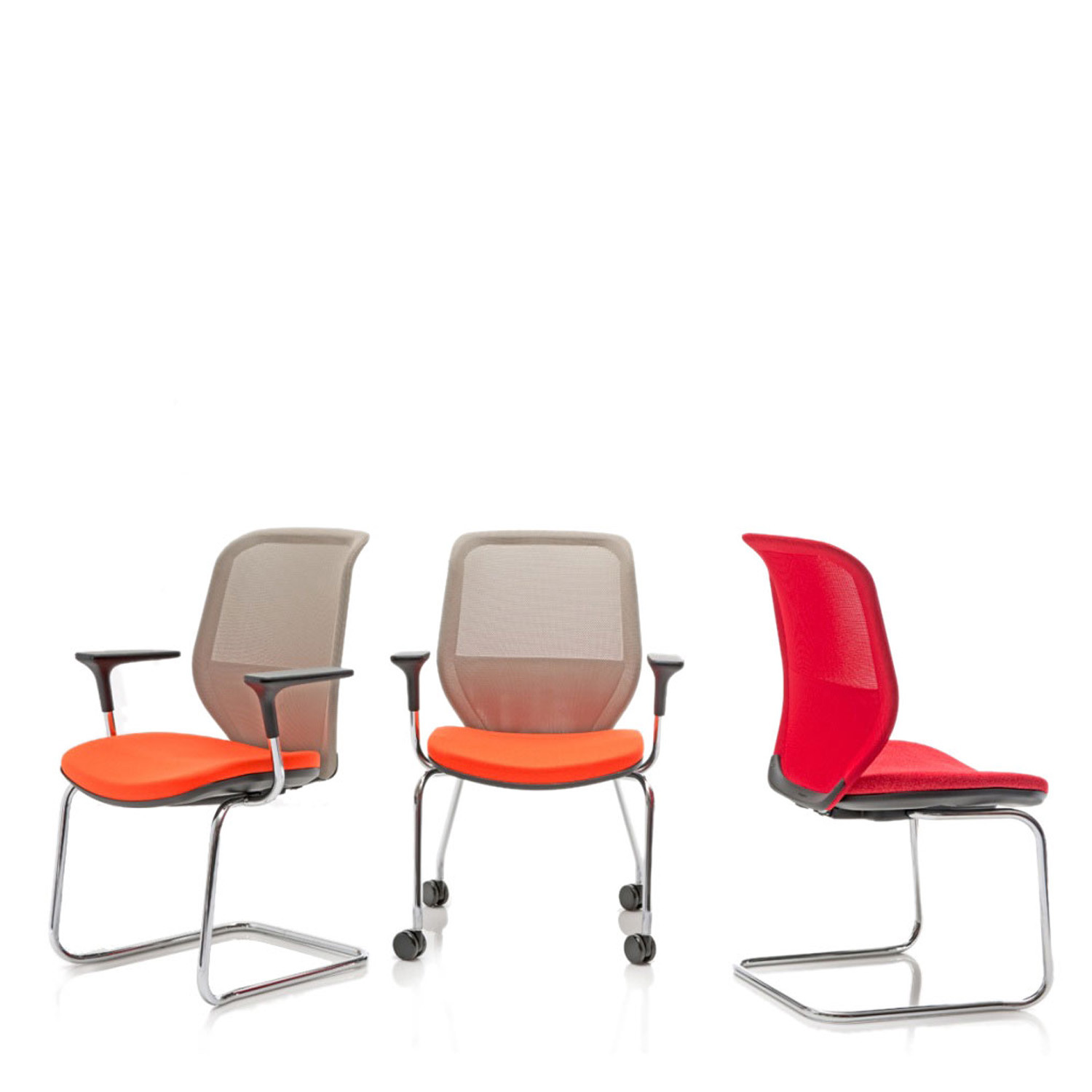 Joy Mesh Reception Chairs