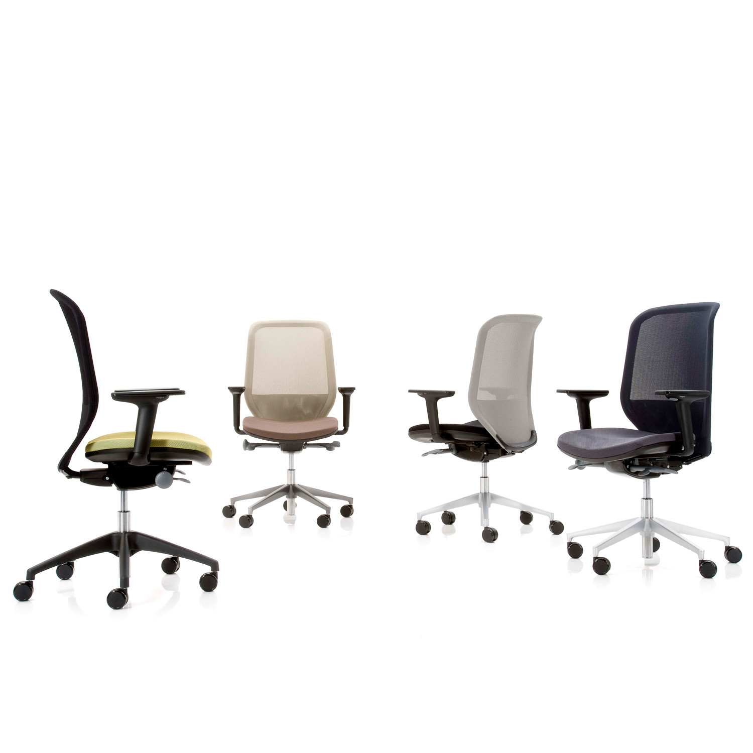 Joy Mesh Wheeled Chairs