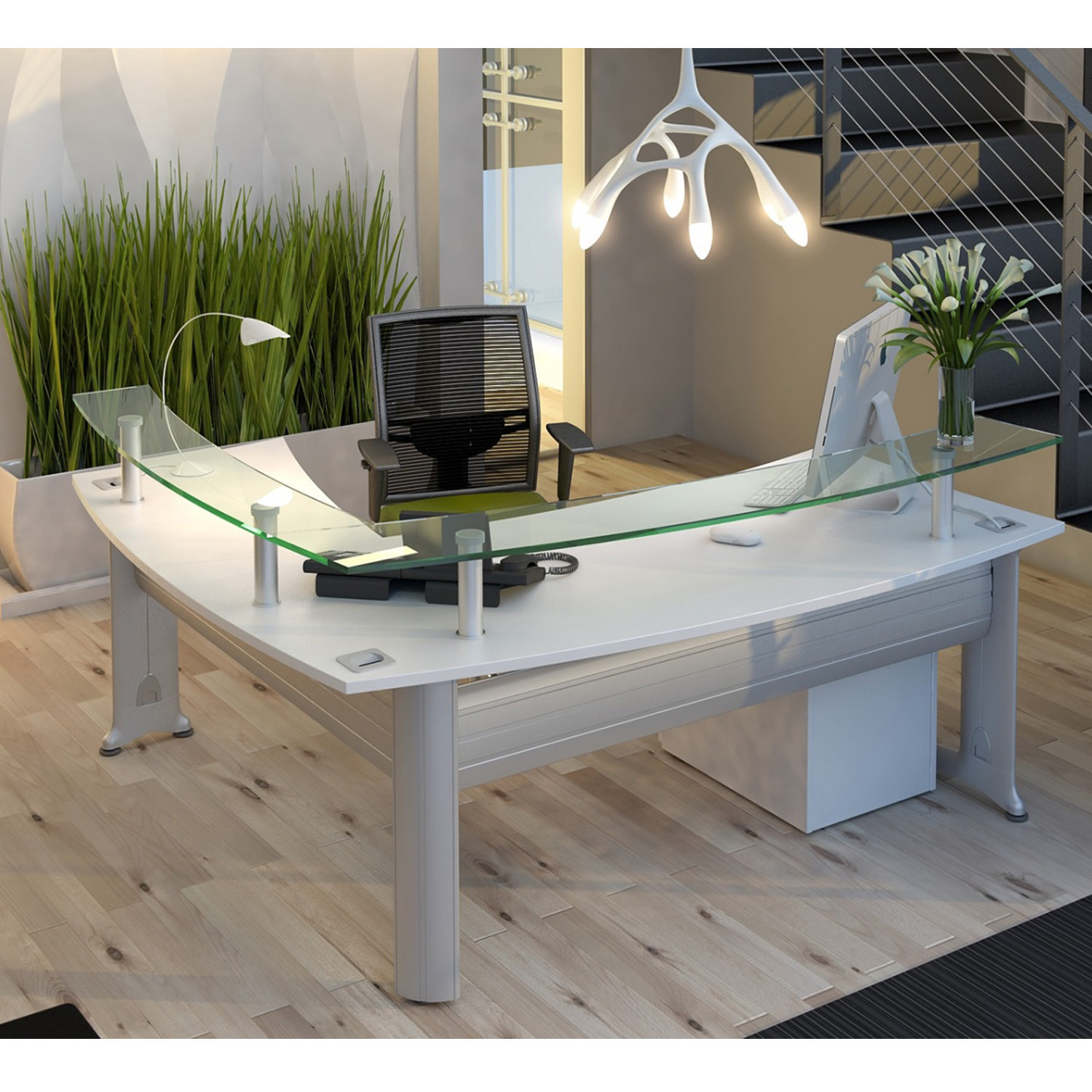 Kassini Reception Desk Corner Module