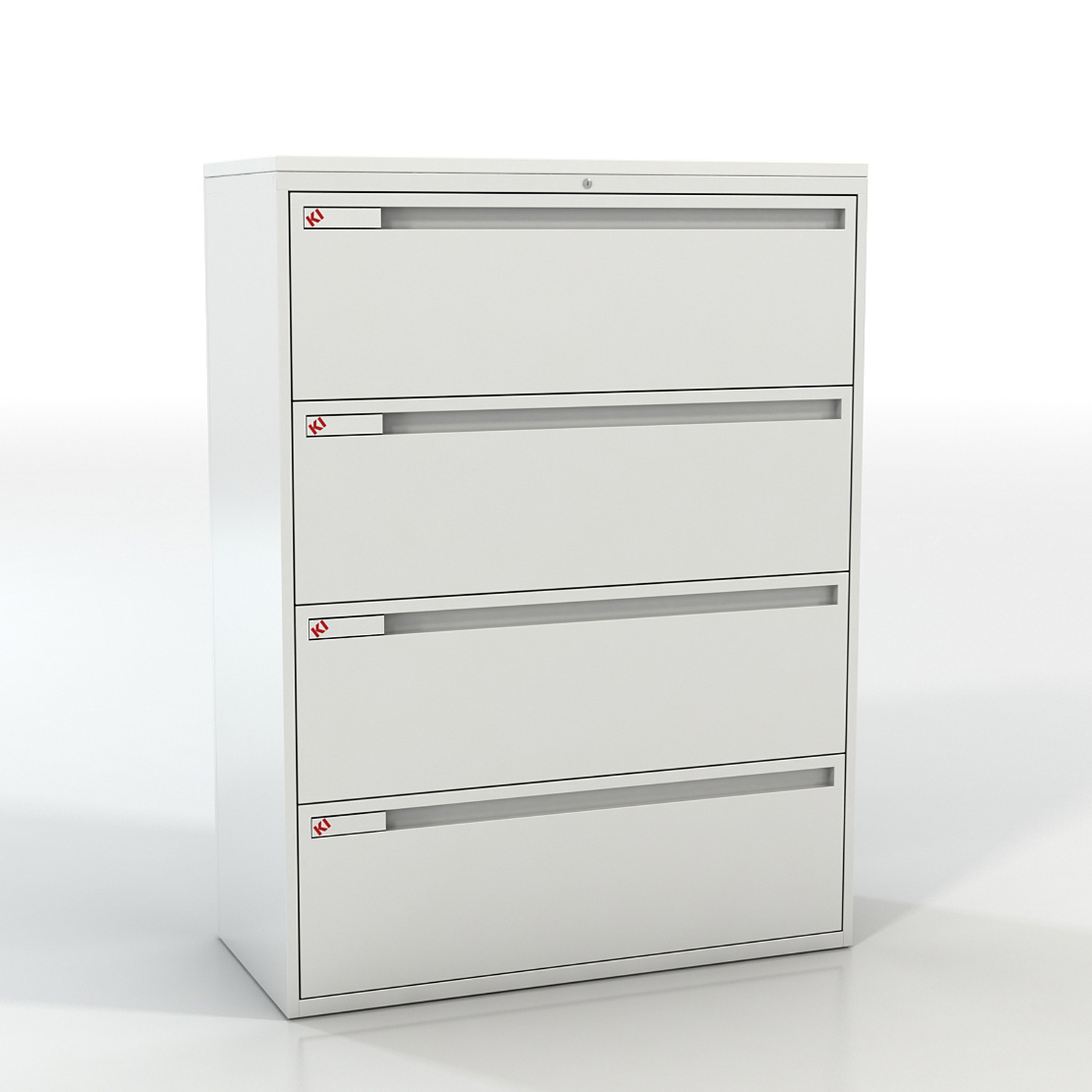 800 Series Lateral Filing 4 Drawer Unit
