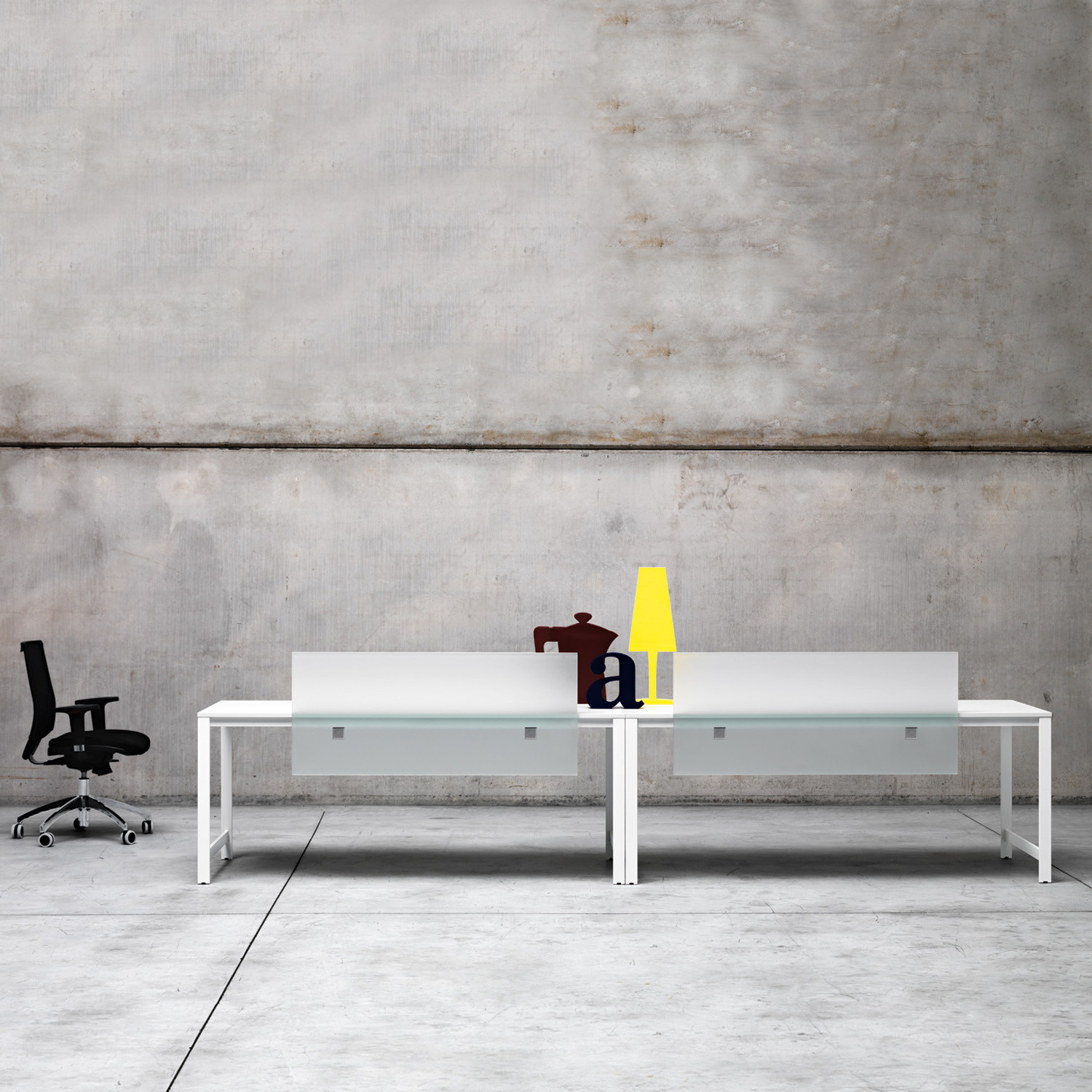 K_word Double Bench Desks