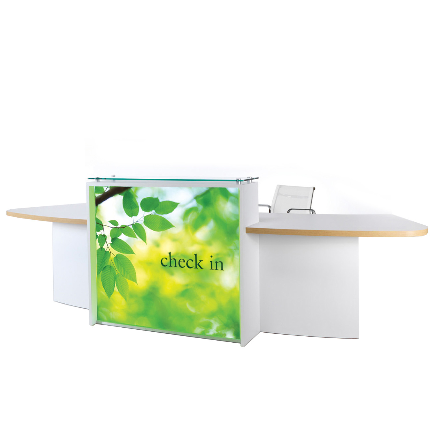 Evolution Light Receptionist Desk