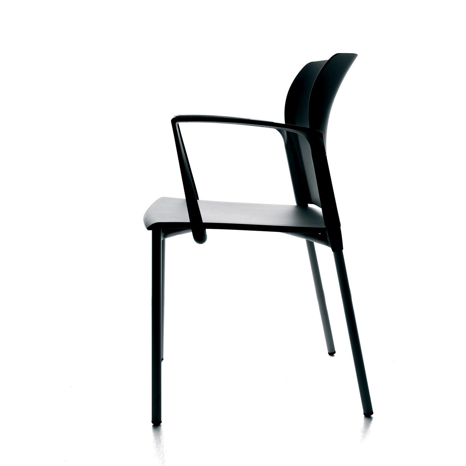 Look Visitor Chair with Armrests