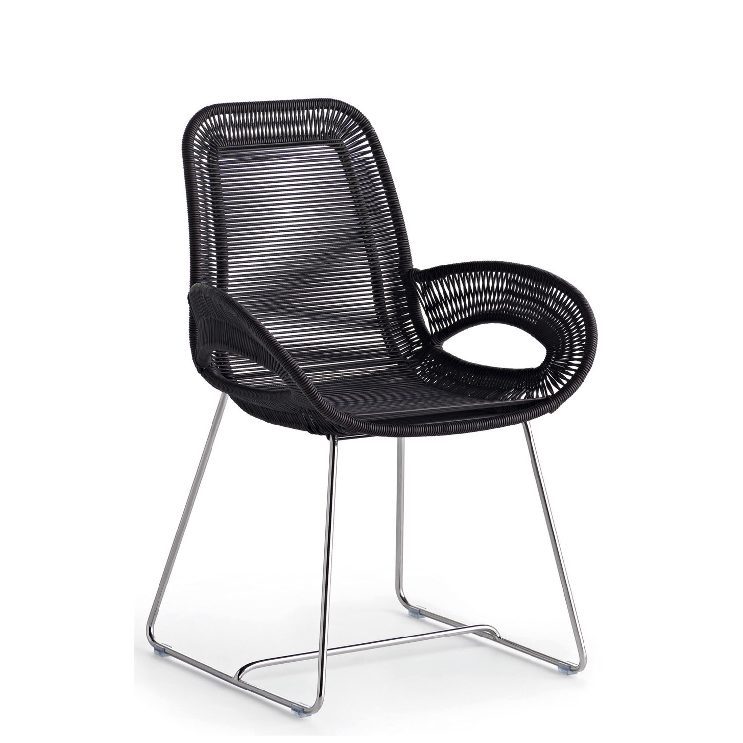 Coates Loop Chair in Black Acrylic