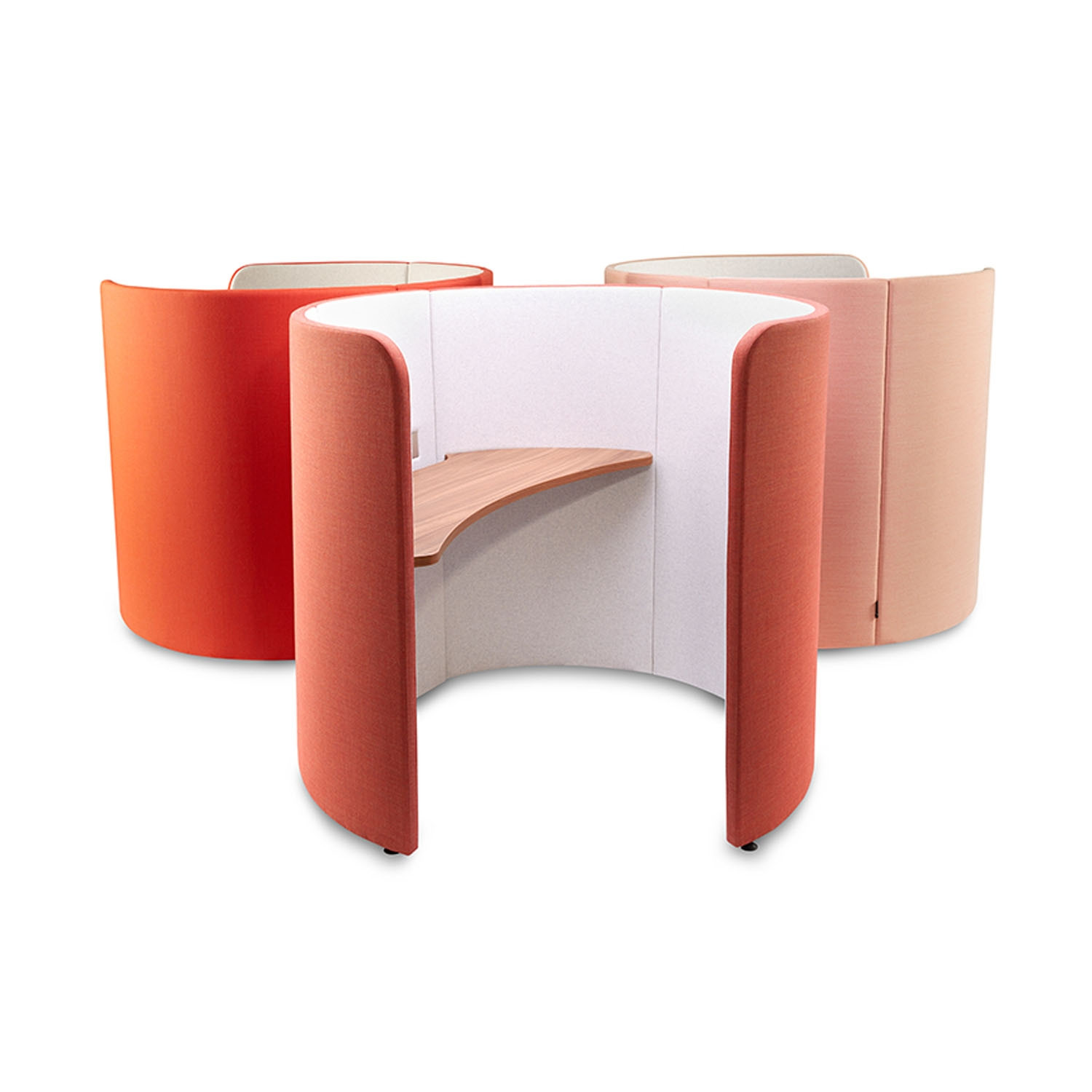 Loop Desk Pod Front view