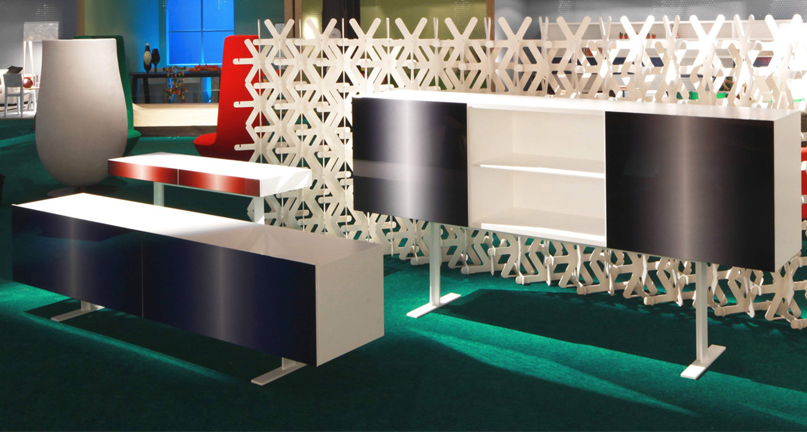 Luxor Fluo Cabinet by Cappellini