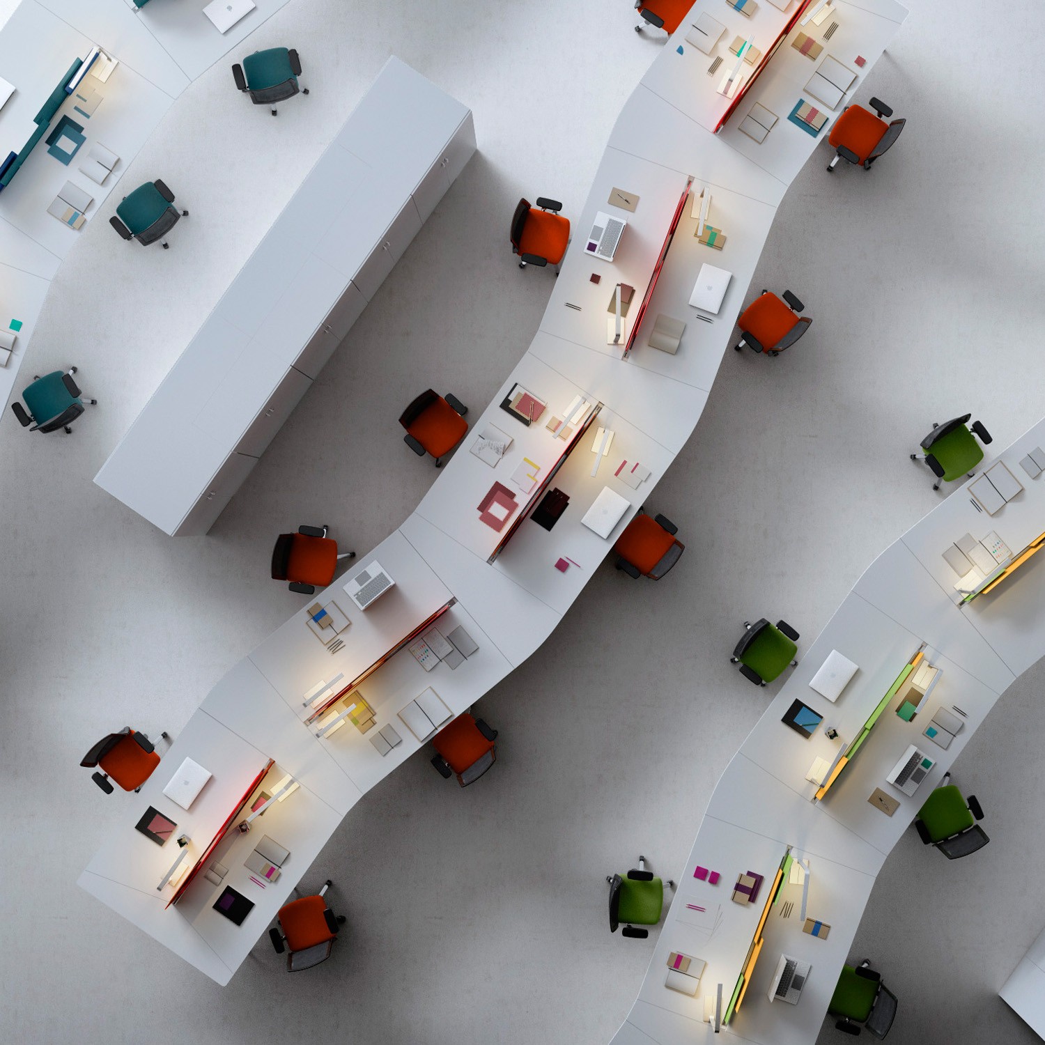 M10 Modular Bench Desk System