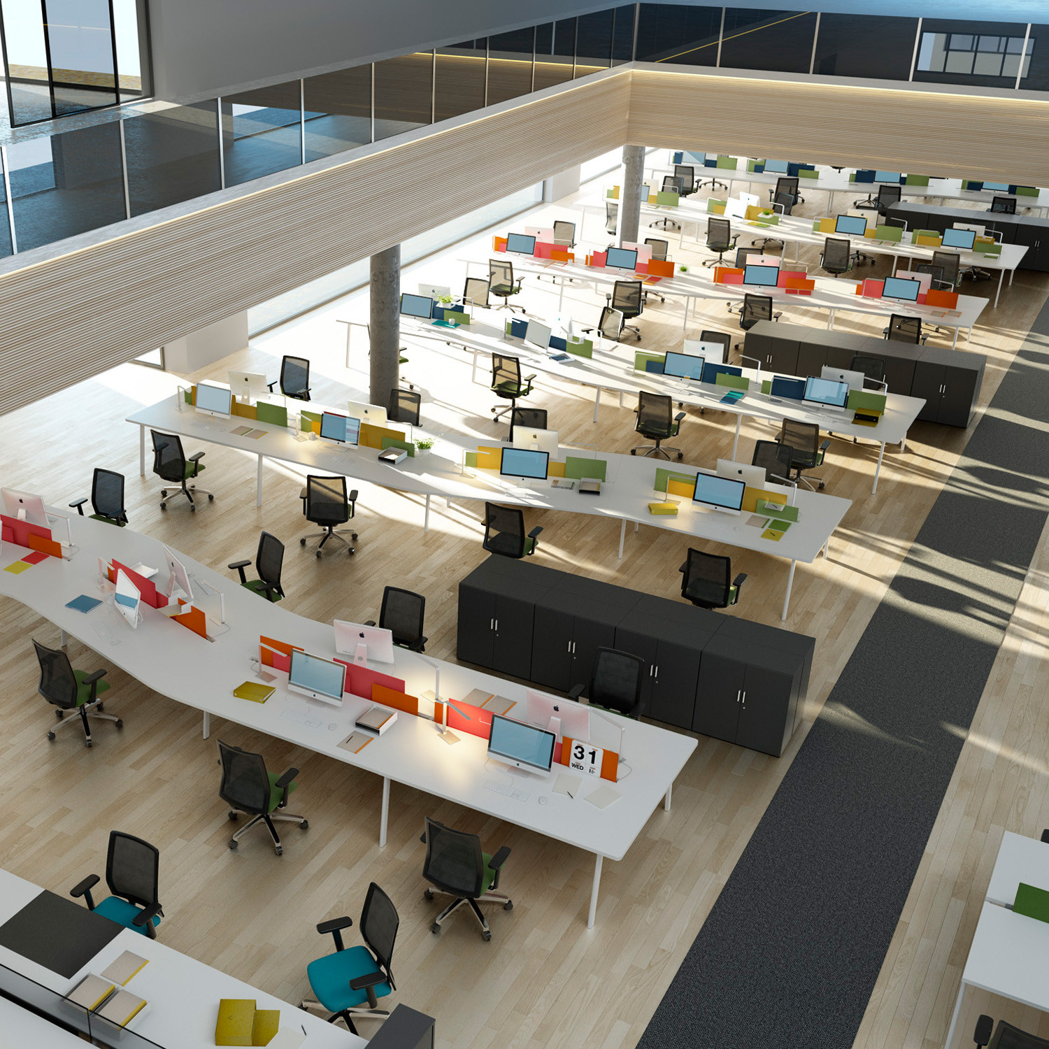 M10 Bench Desks