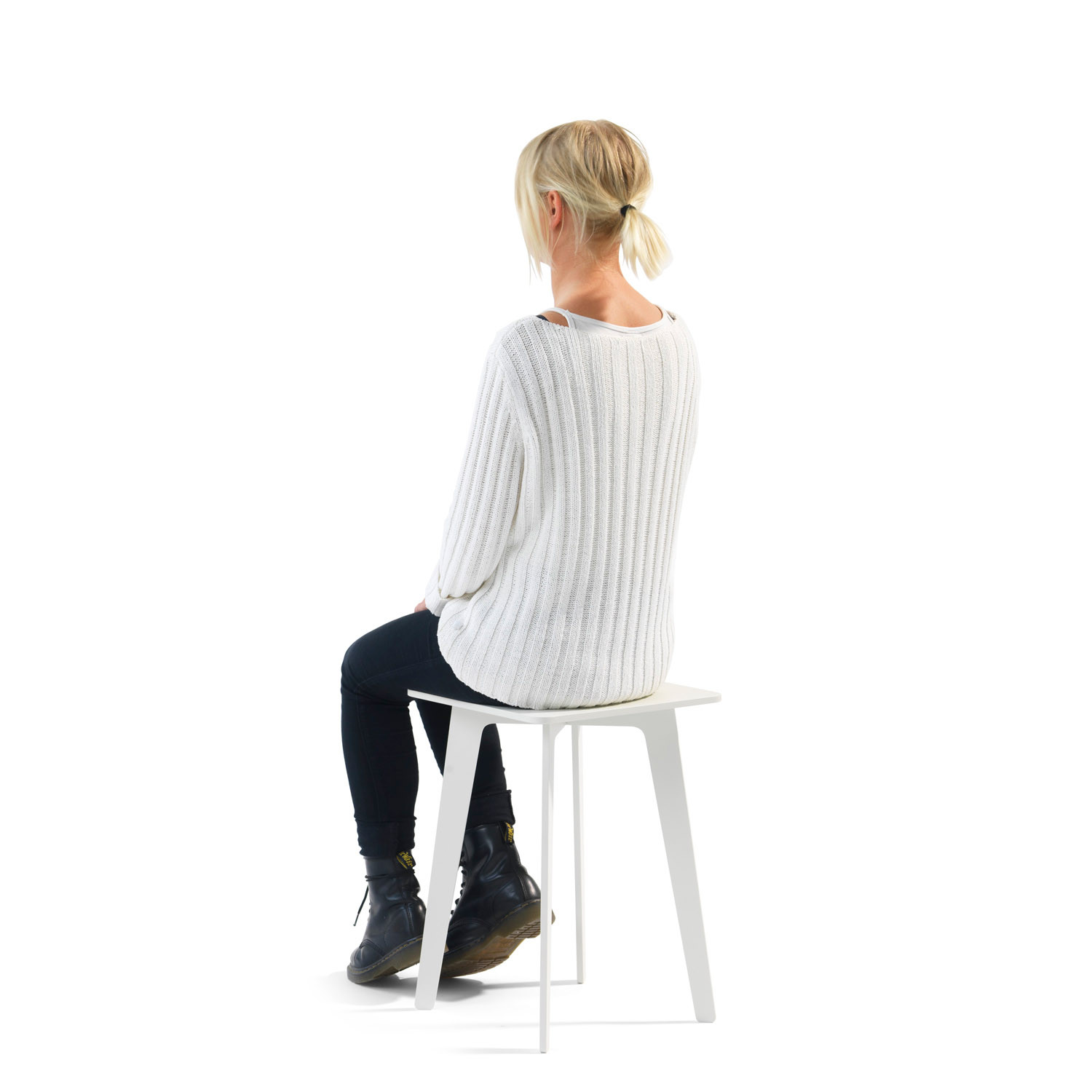 Mika Round Top Stool L28