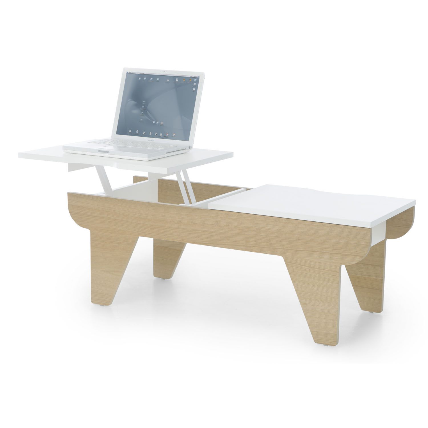 Chillout Desk with Integrated Laptop Holder