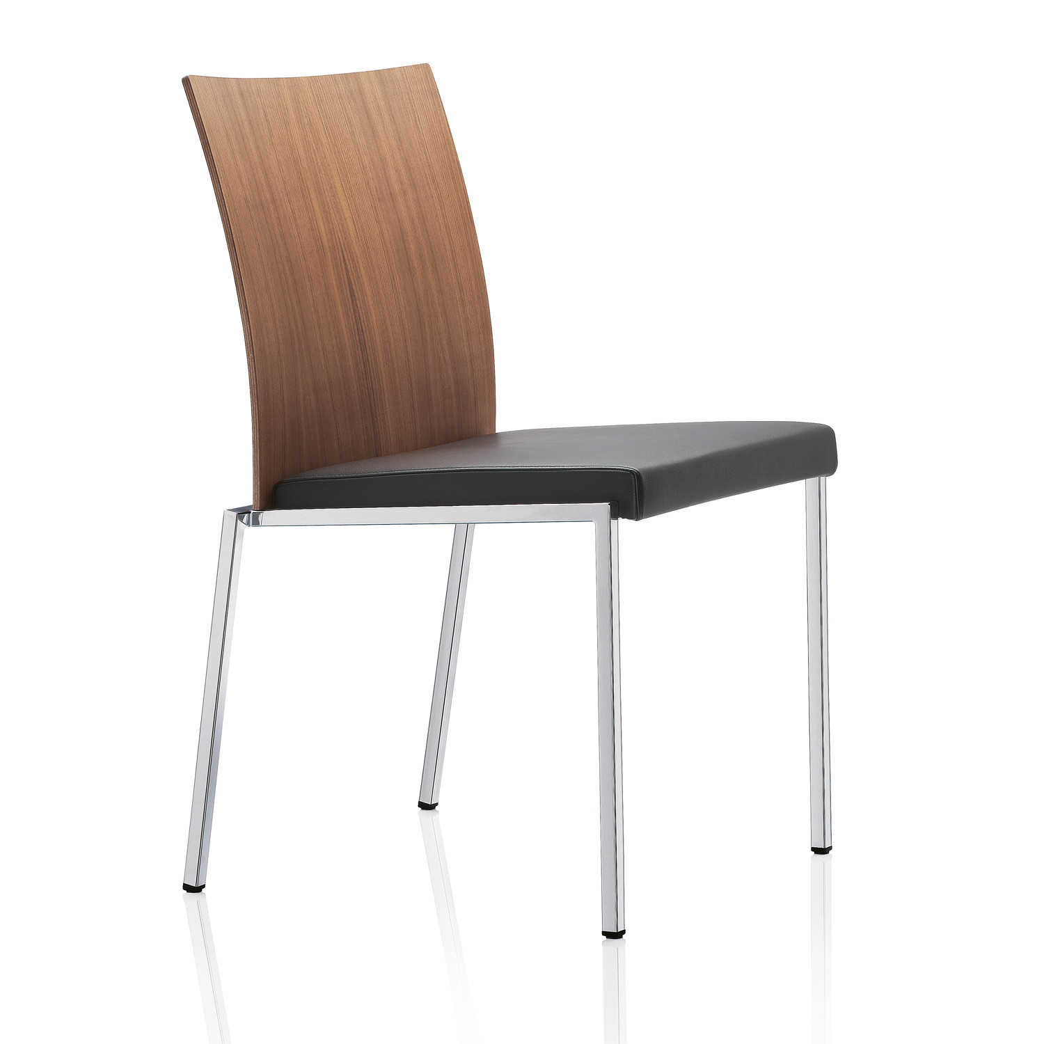 MilanoClassic Chair with Wooden Backrest
