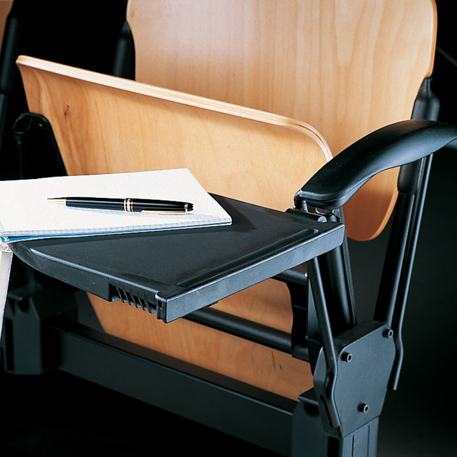 Mimi Beam Seating Tip-Up Seat and Writing Tablet detail
