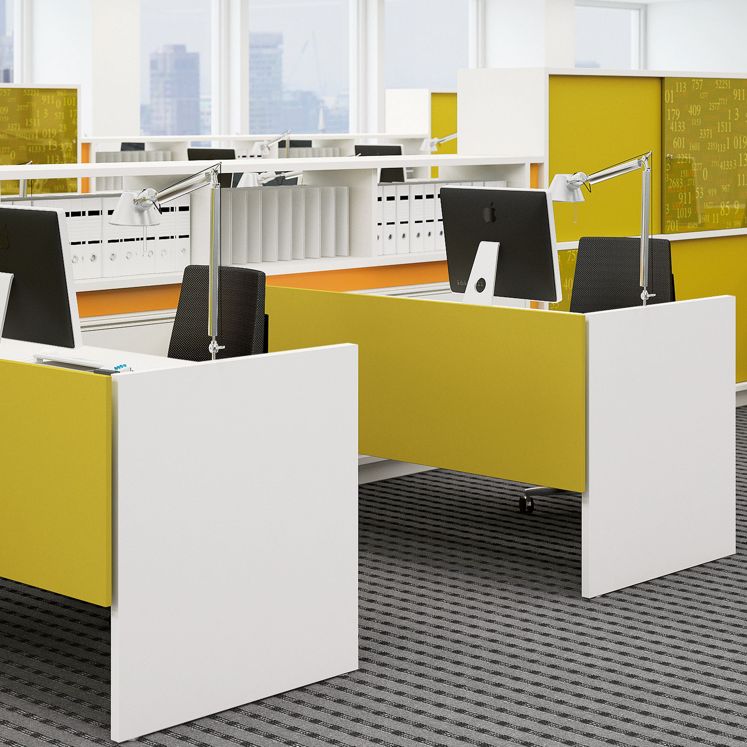More Desk for Open Plan Offices