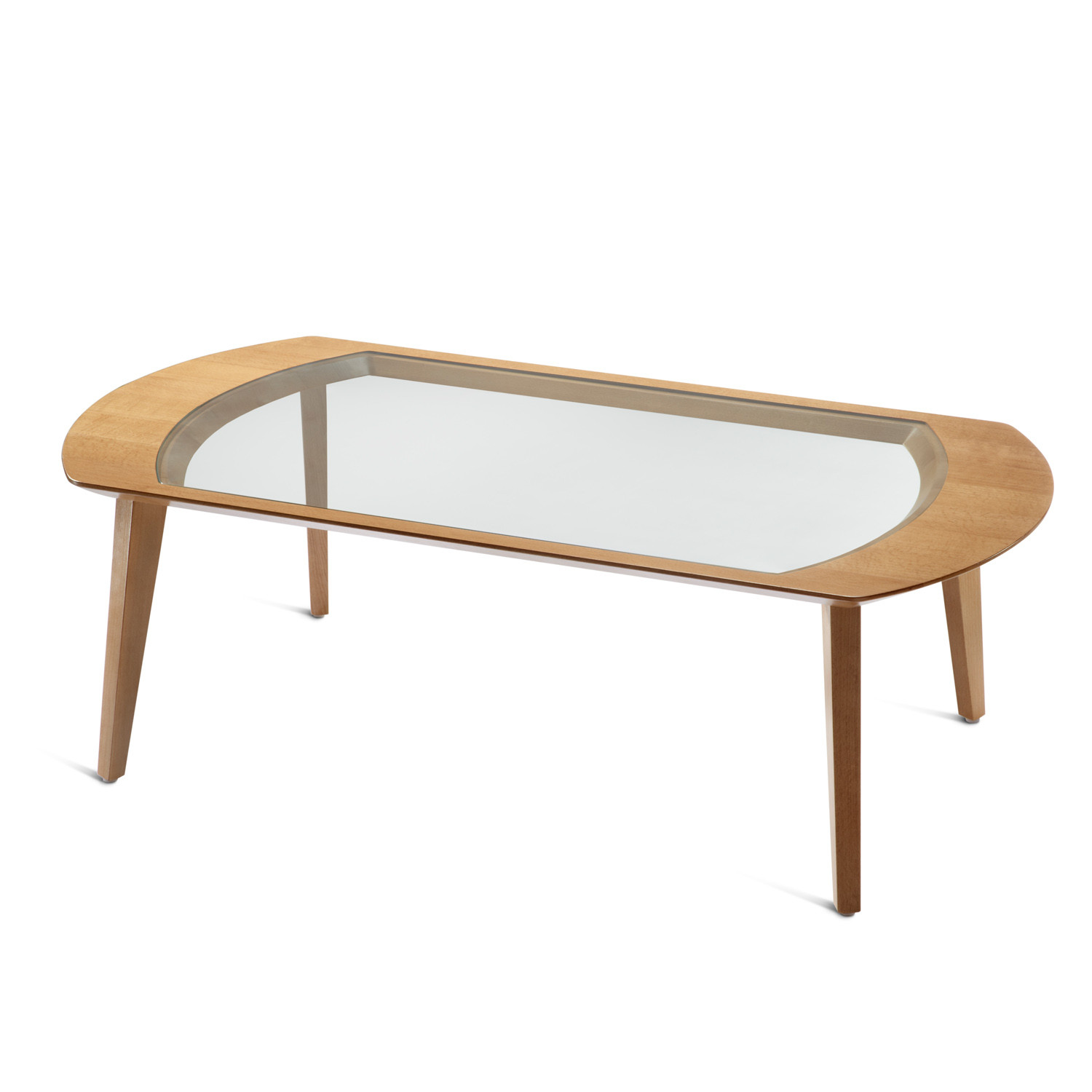 Mortimer Table with Inset Glass