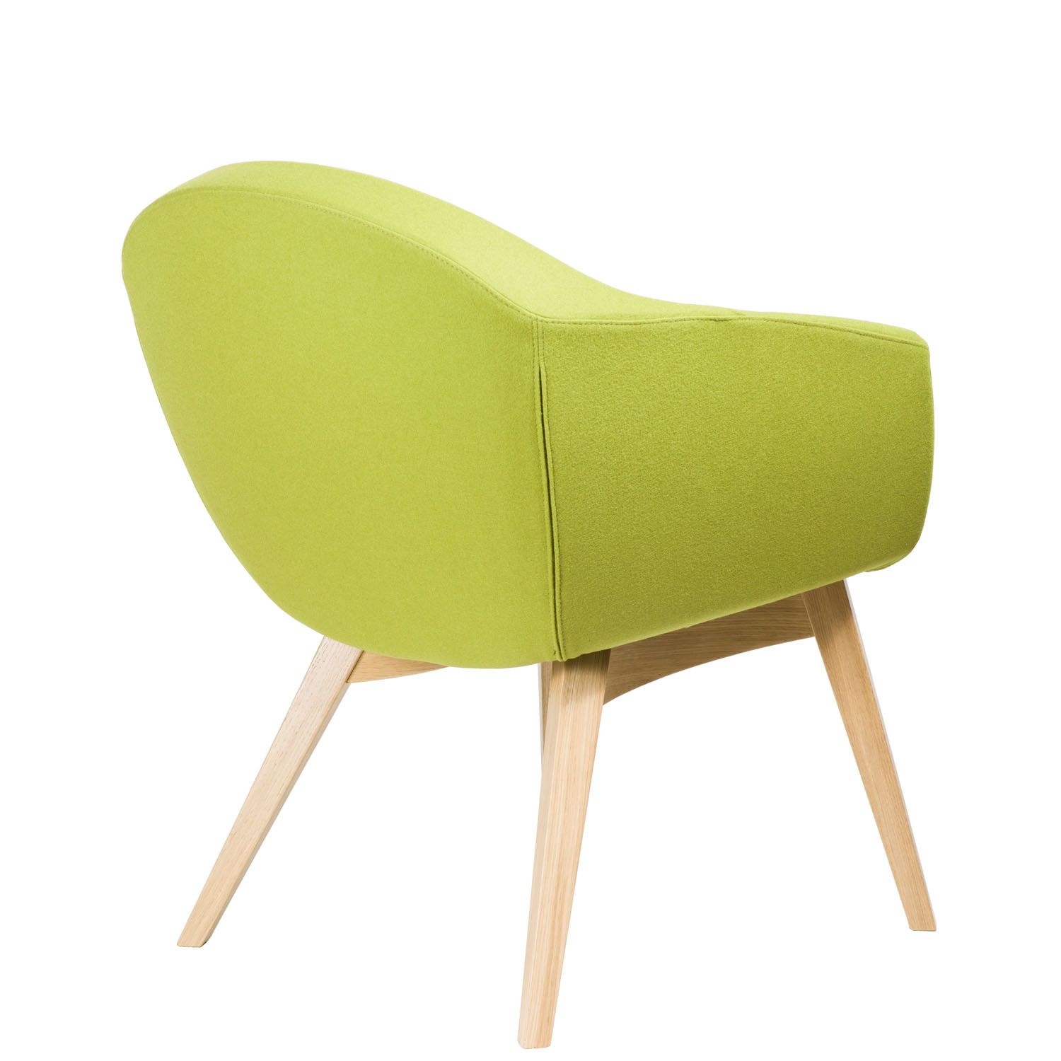 Mortimer Chair with Solid Wooden Legs