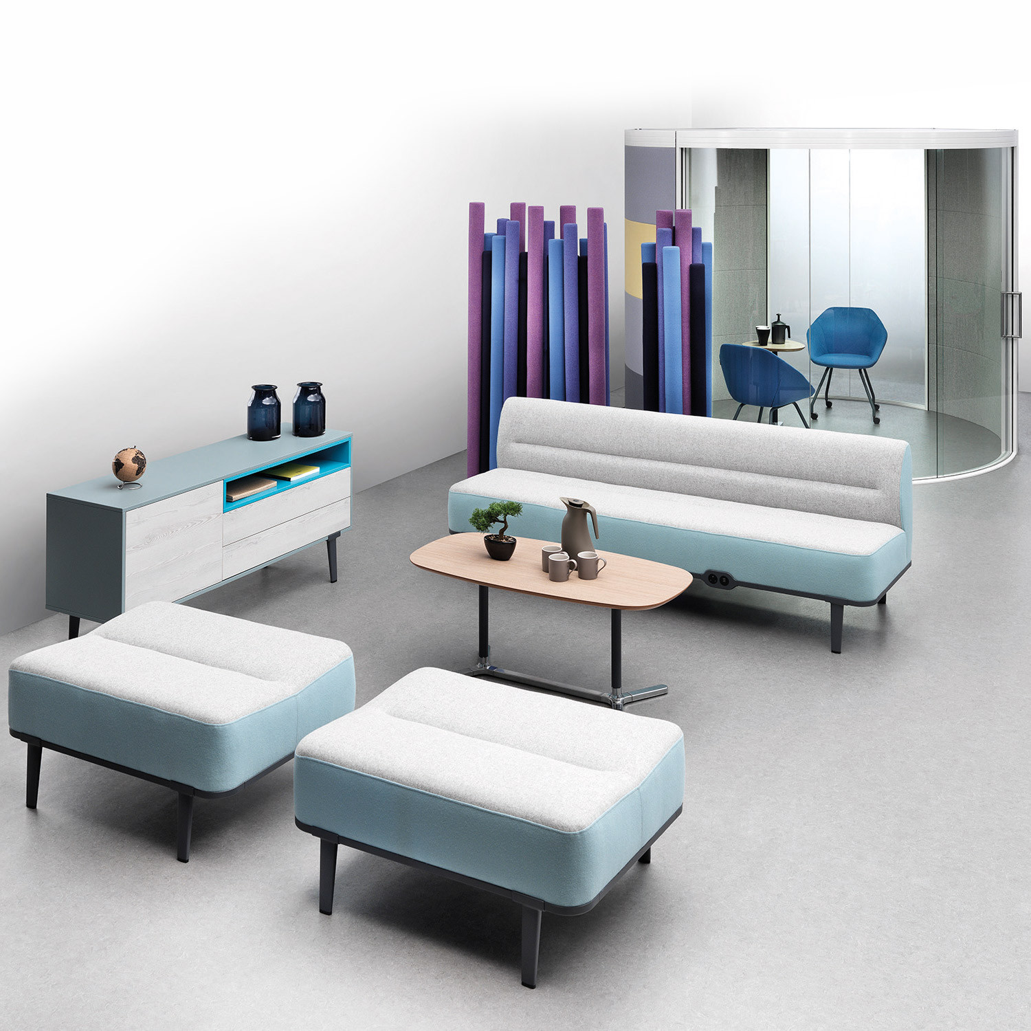 Mote Modular Sofa Modular fice Seating