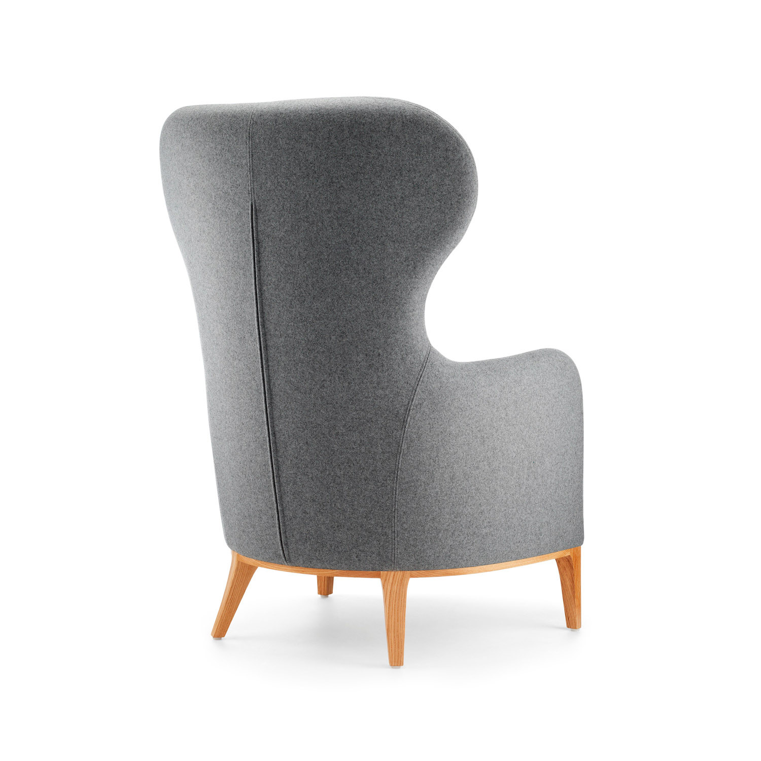 Mr High Back Lounge Chair Rear