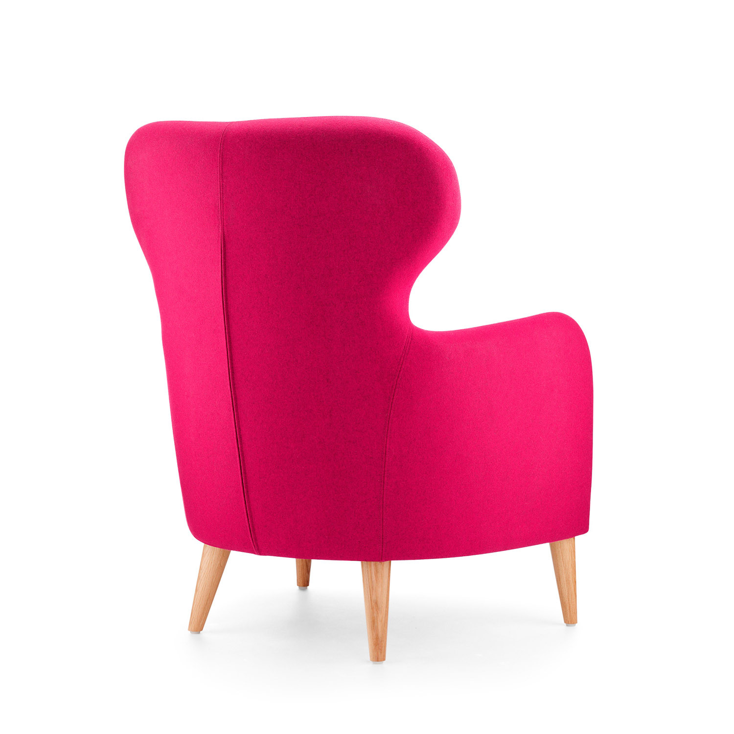 Mrs Low Back Lounge Chair Rear
