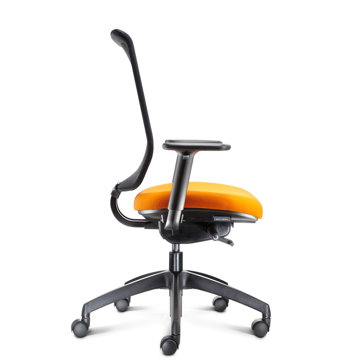 My Mesh Back Office Chair Side View