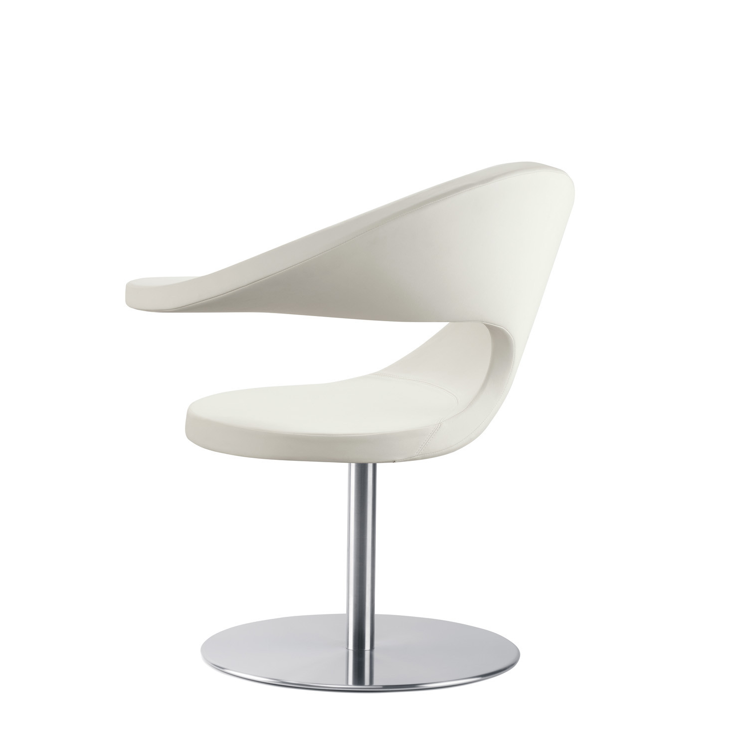 N@t Lounge Chair on round plate base