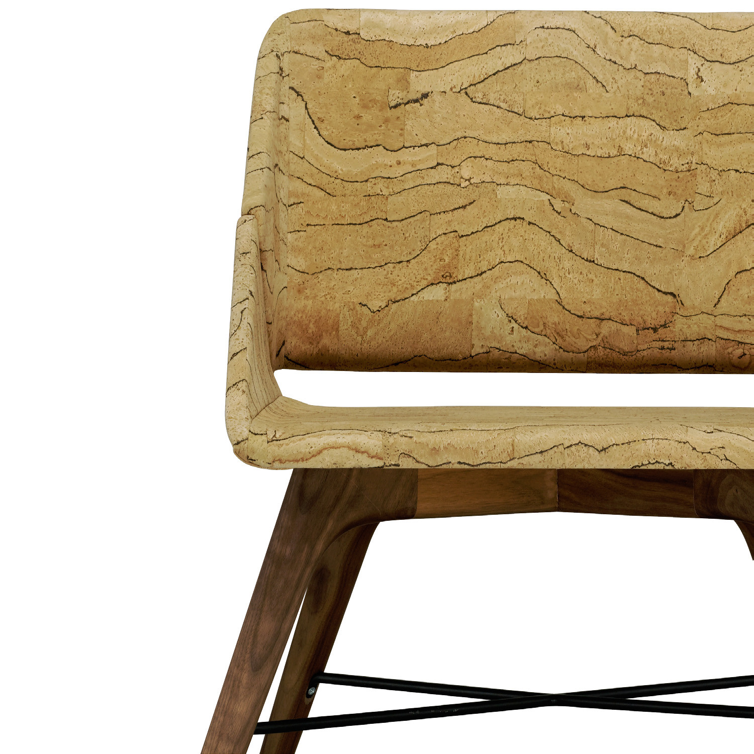 Nest Chair Cork Upholstry Detail