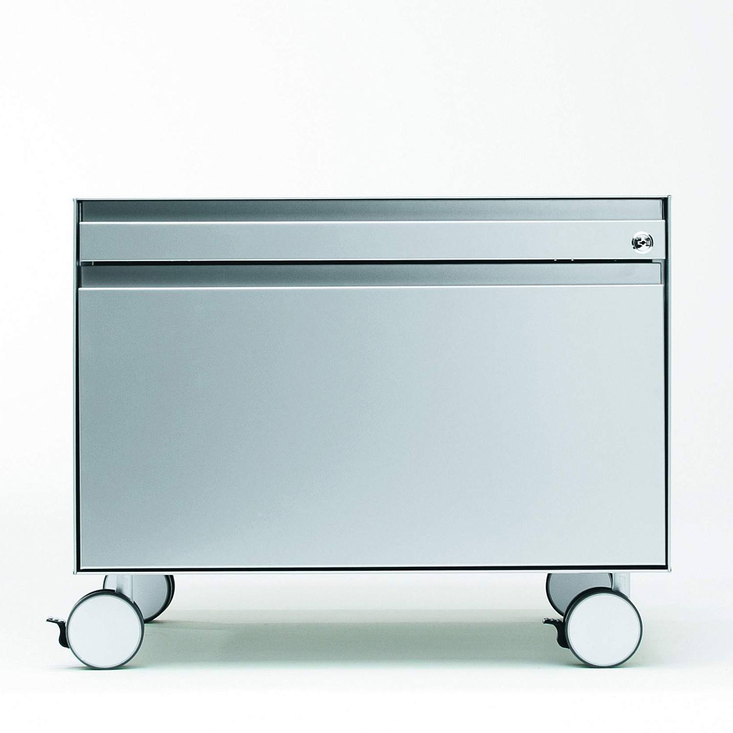 Nice Ped Pedestal with 1 file drawer + 1 stationery drawer