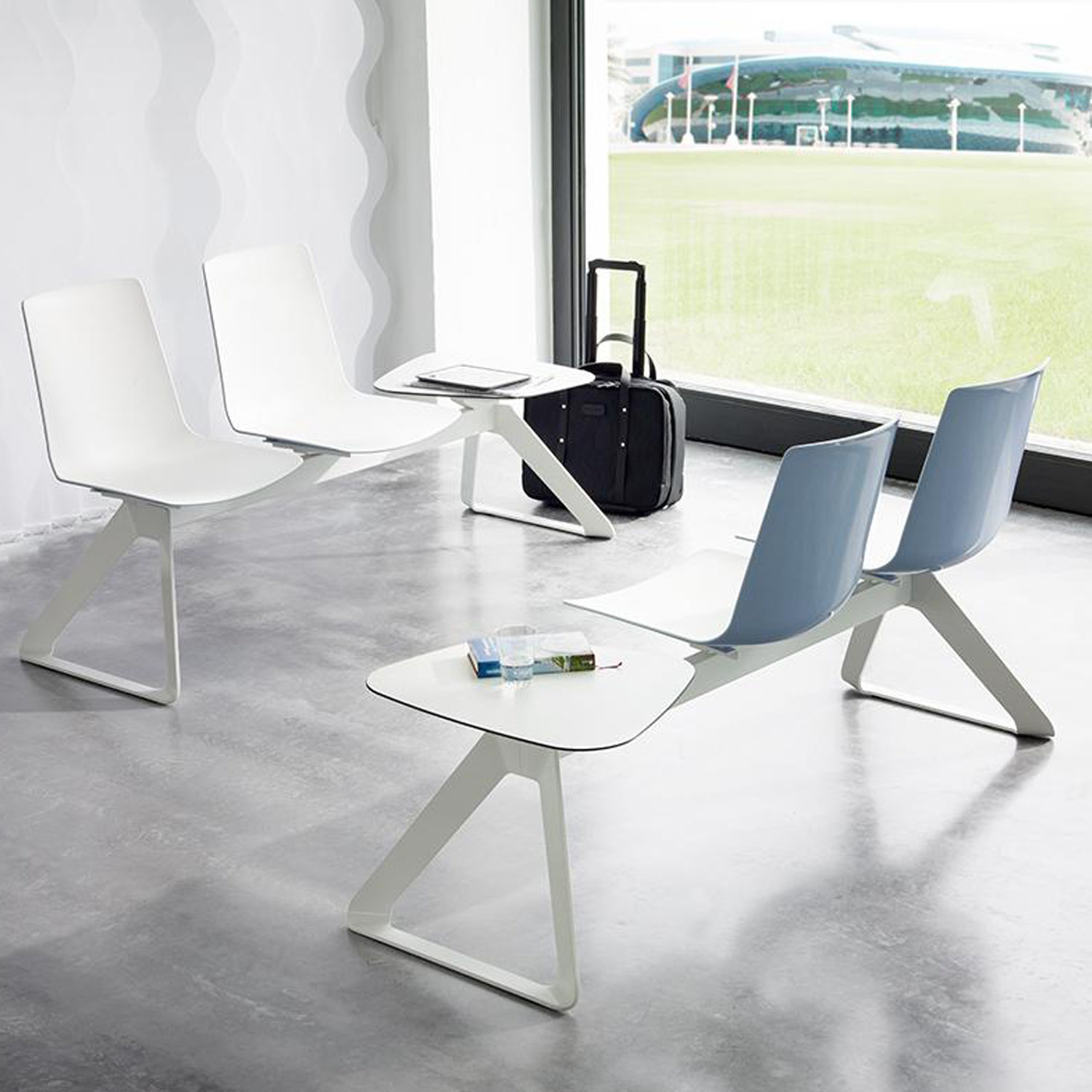 Nooi Beam Seating by Wiesner Hager