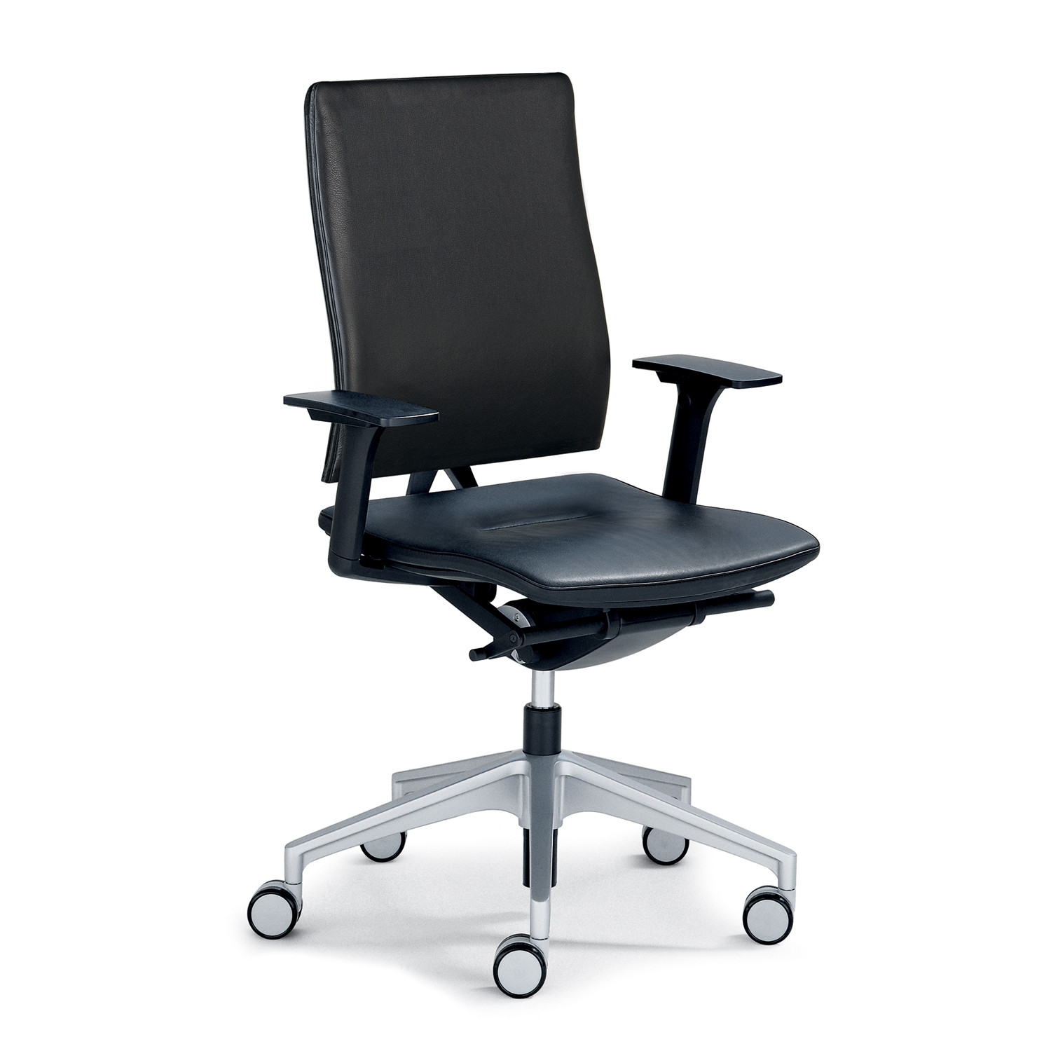 Open Mind Task Chair in Leather Upholstery