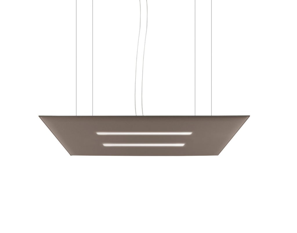 Oversize Lux acoustic light panel by Caimi, view 5