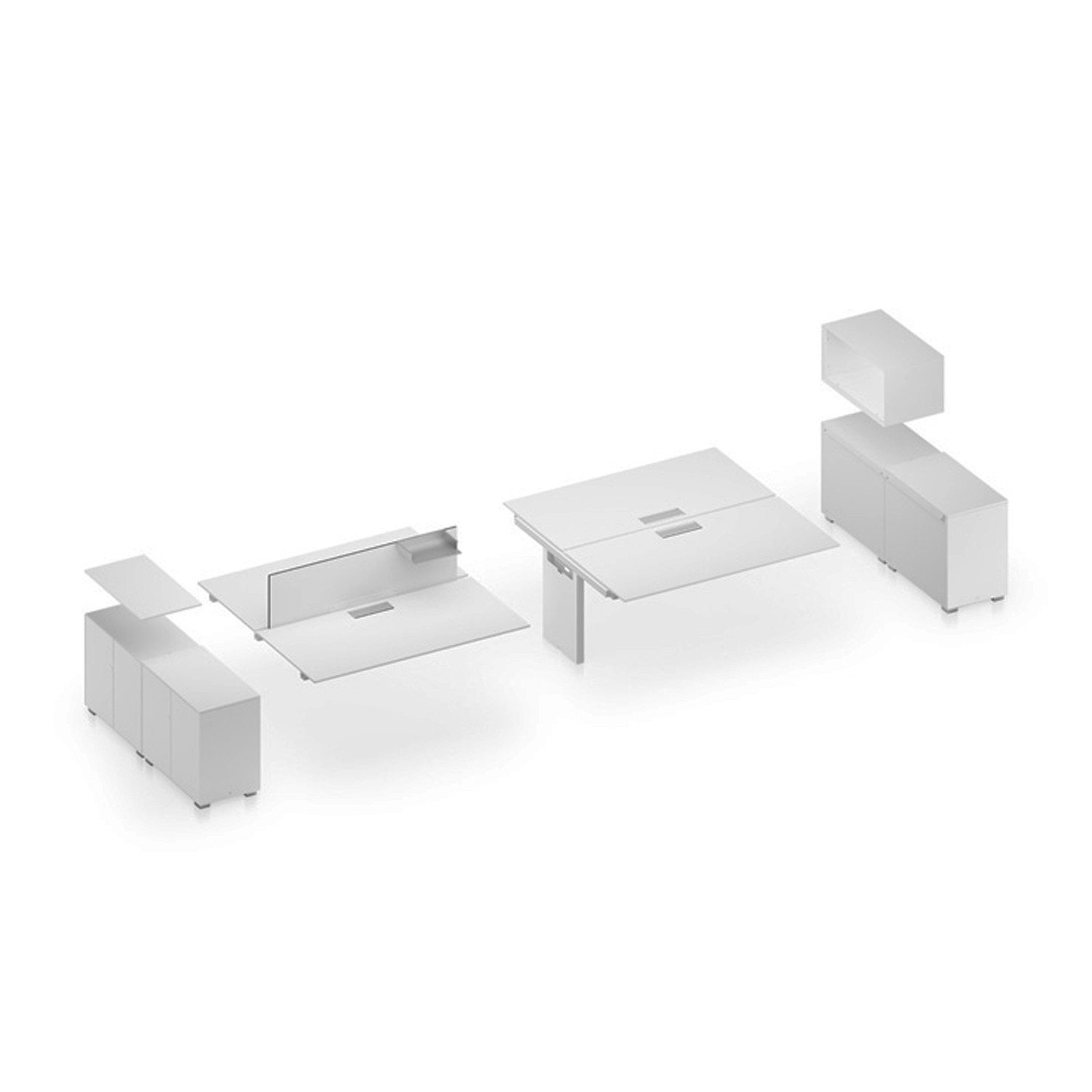 P50 Task System Modular Desking by ICF