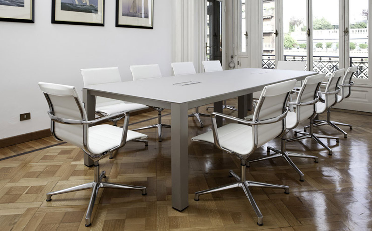 P80 Executive Meeting Tables by ICF Spa