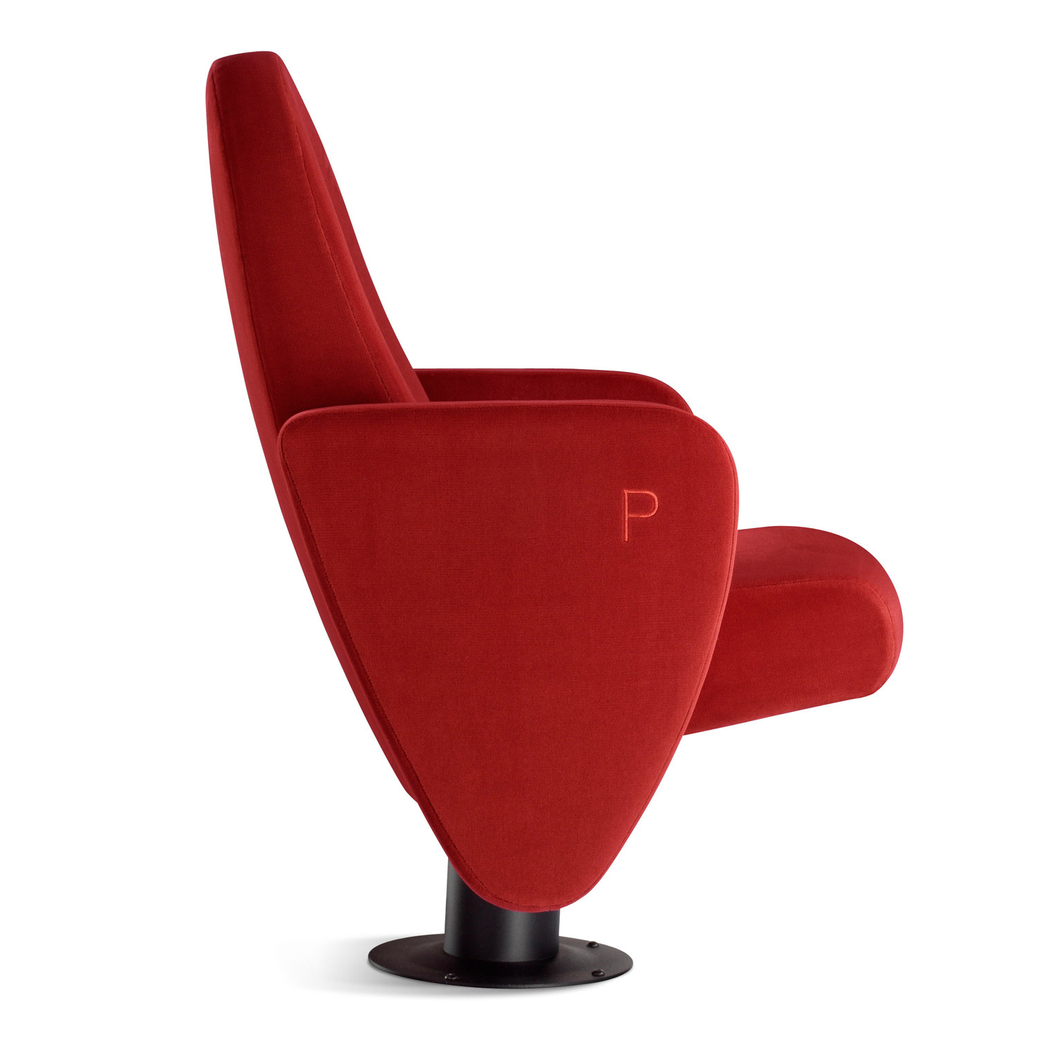 Palladium Upholstered Auditorium Chair profile