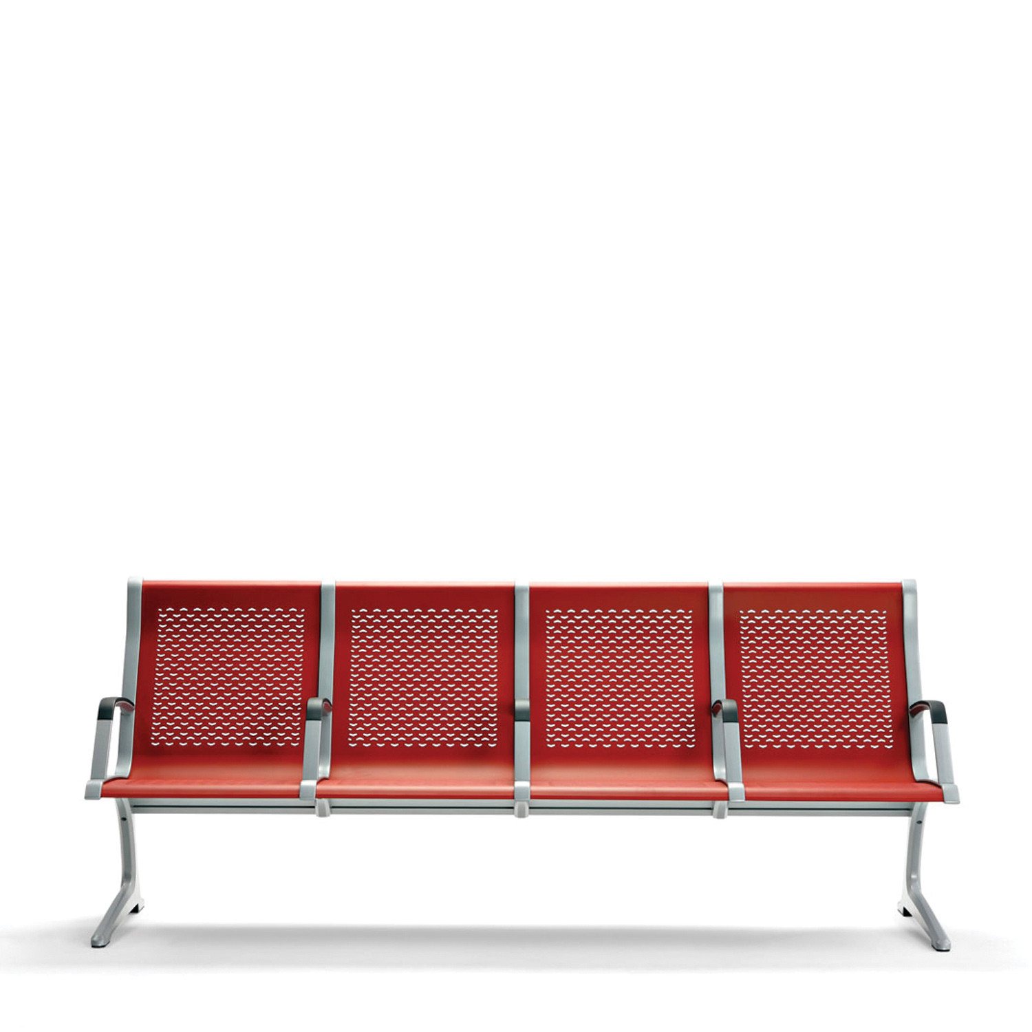 Passport Beam Seating With Perforated Steel Seats