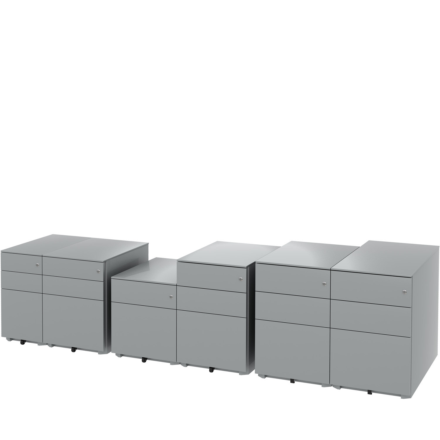 Desk Pedestals range by Silverline